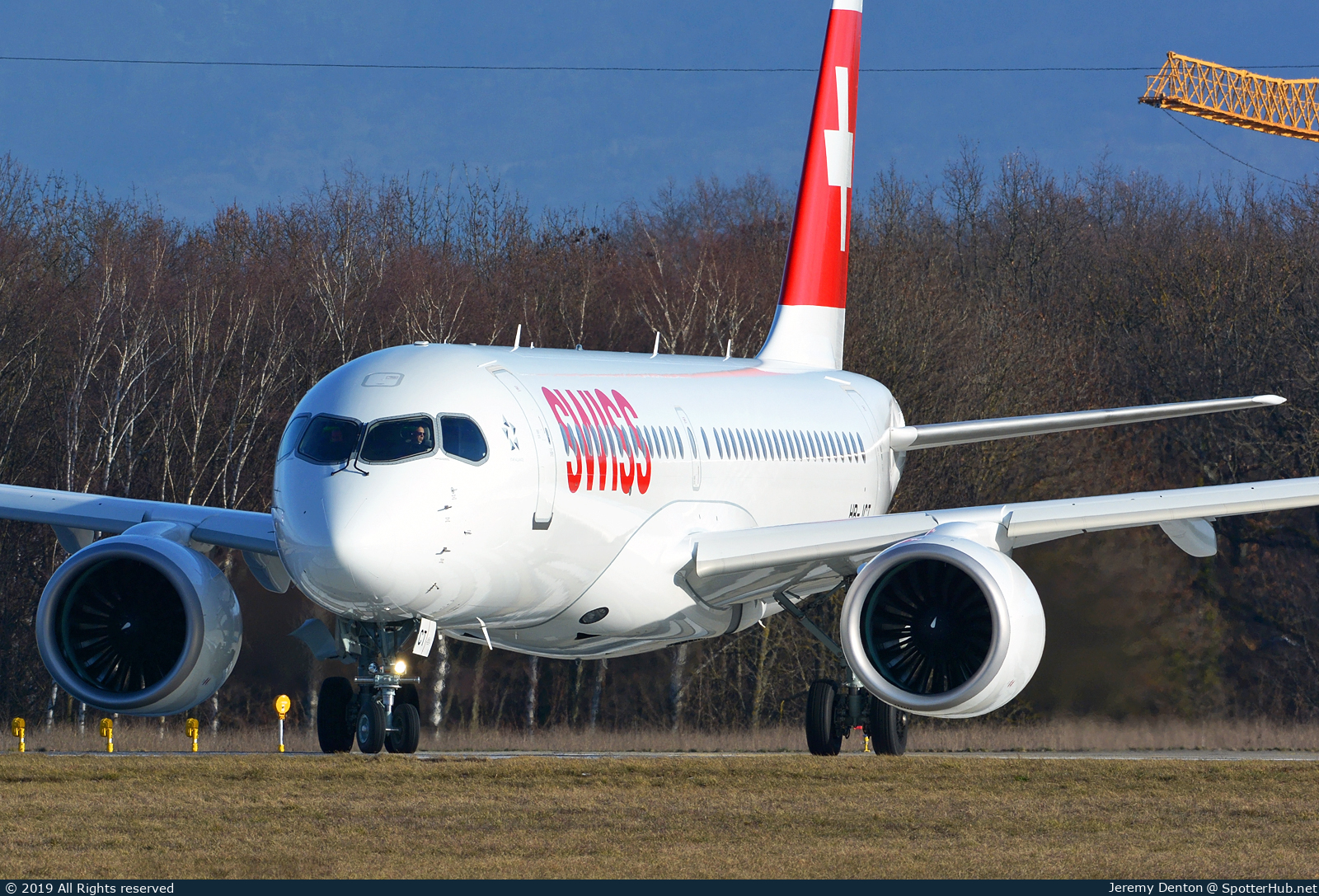 Photo of HB-JCT - Airbus A220-300 operated by Swiss International Air Lines