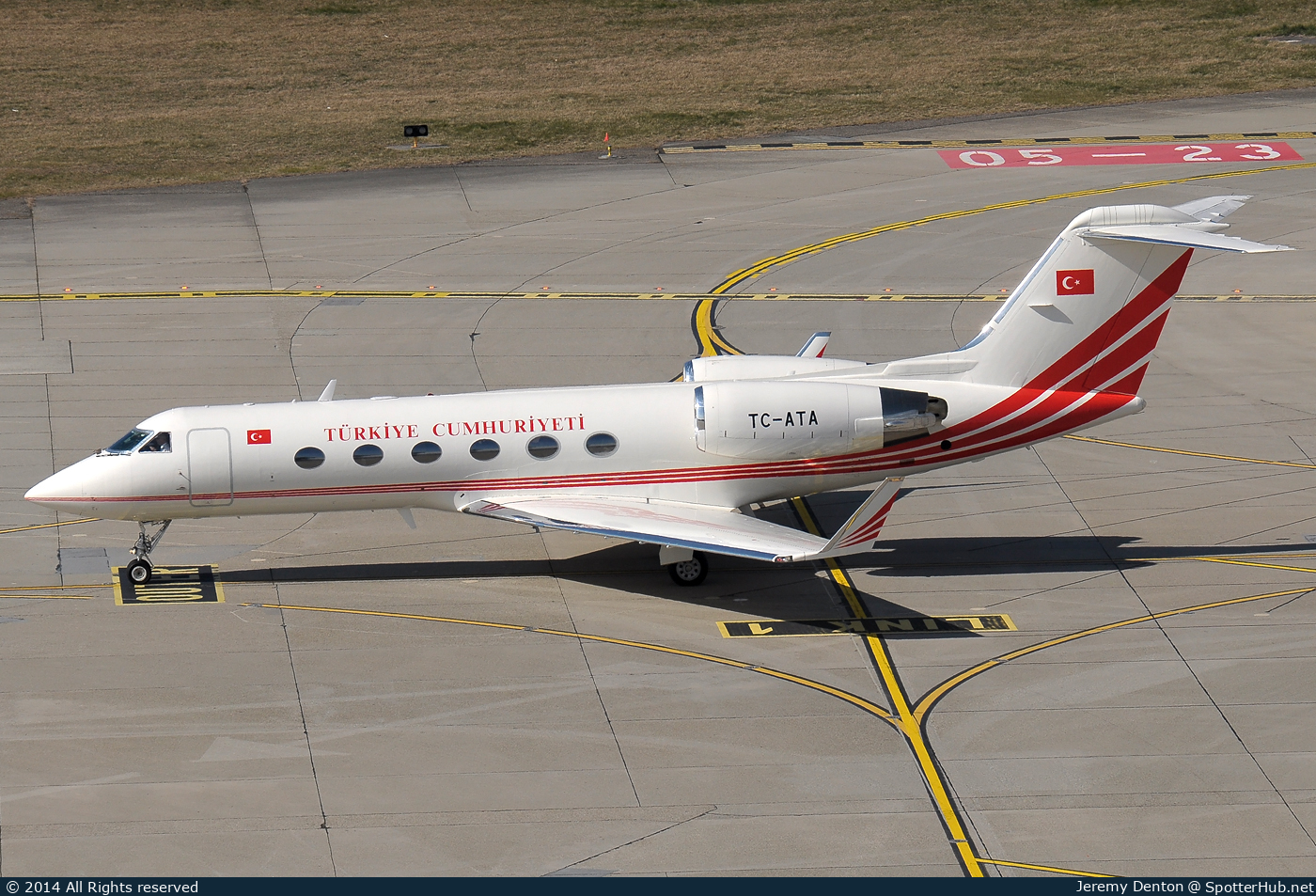 Photo of TC-ATA - Gulfstream GIV operated by Government of Türkiye