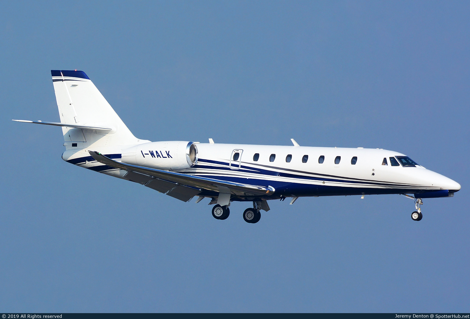 Photo of I-WALK - Cessna 680 Citation Sovereign+ operated by Private