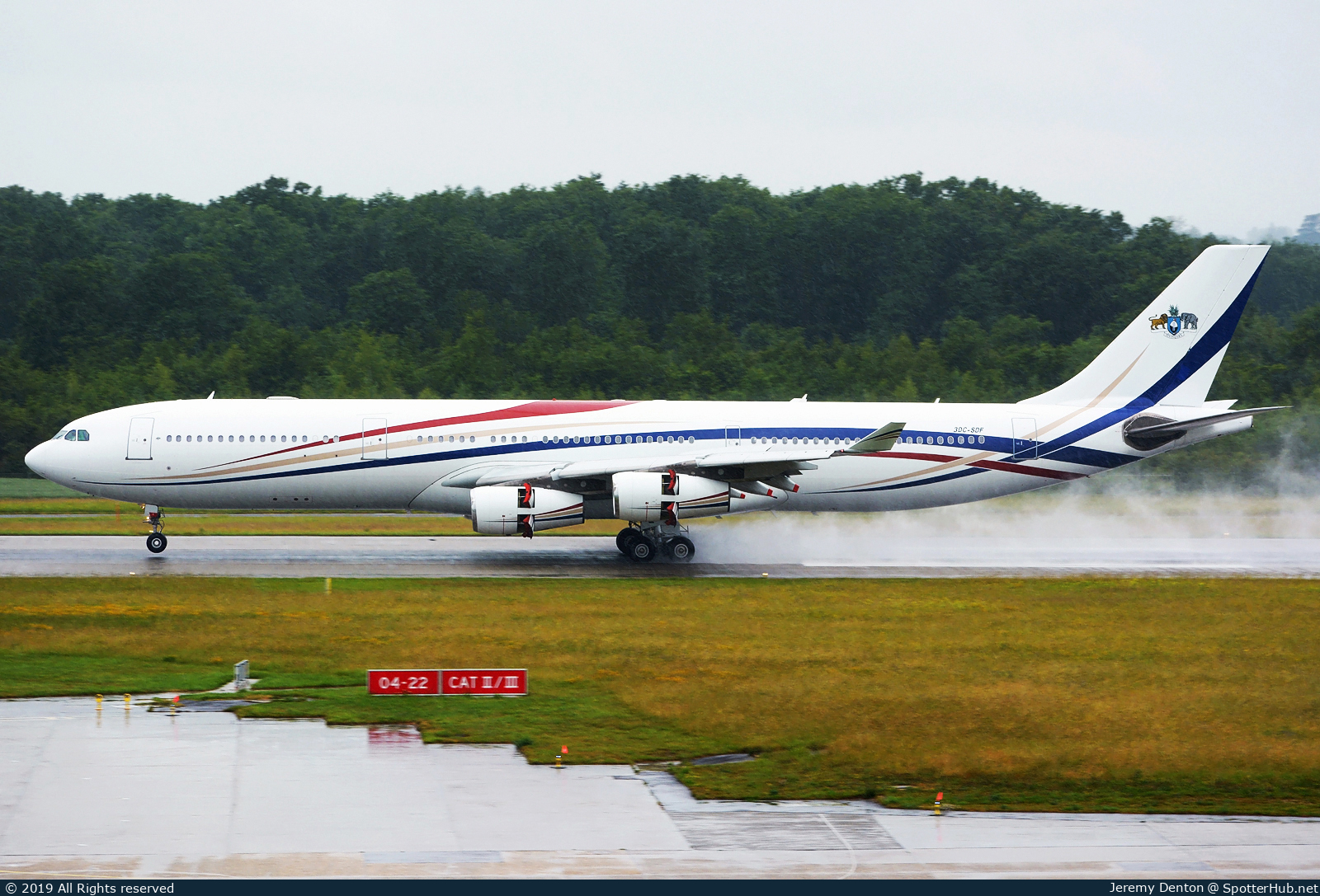Photo of 3DC-SDF - Airbus A340-313 operated by Government of Eswatini