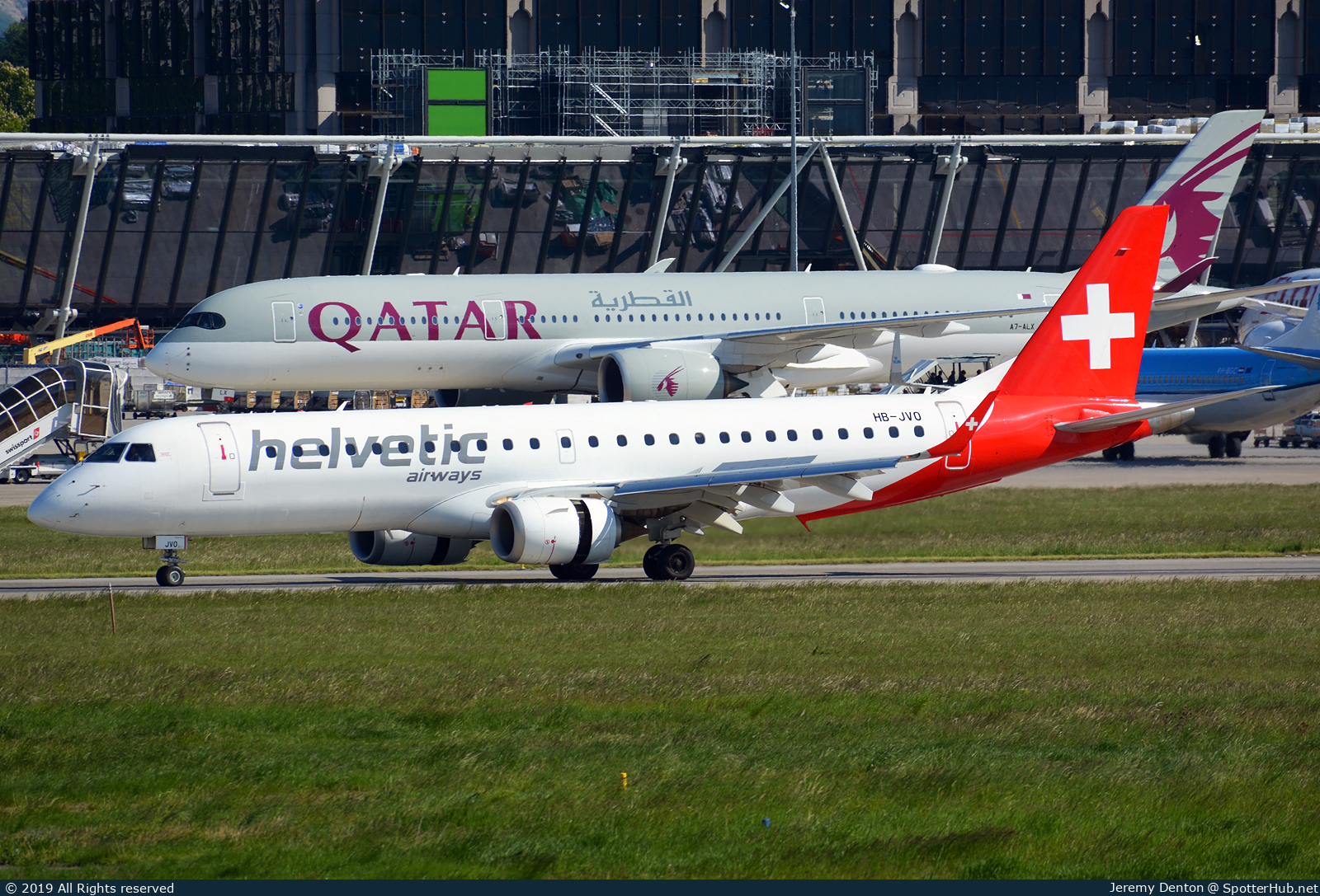 Photo of HB-JVO - Embraer ERJ-190LR operated by Helvetic Airways