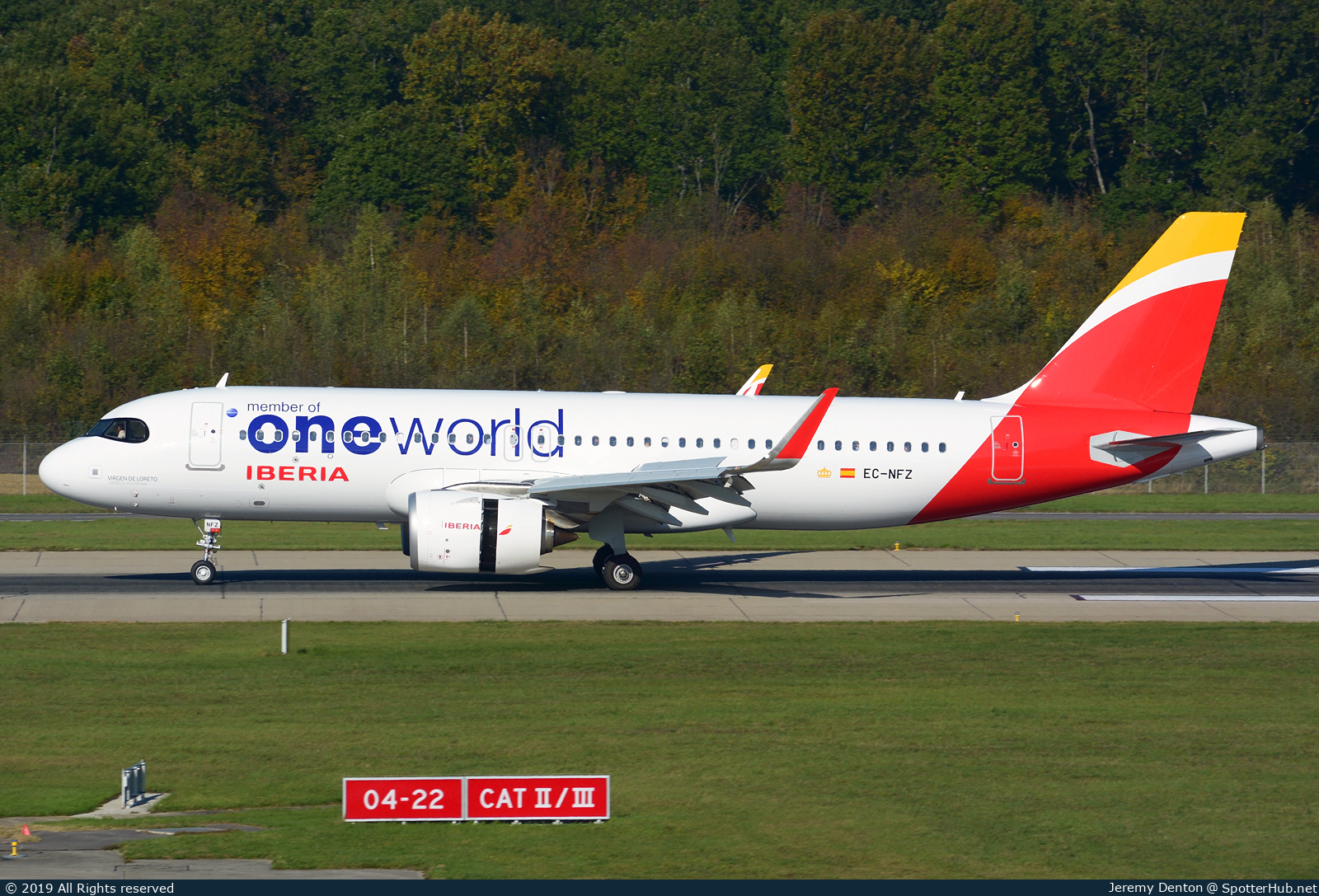 Photo of EC-NFZ - Airbus A320-251N operated by Iberia