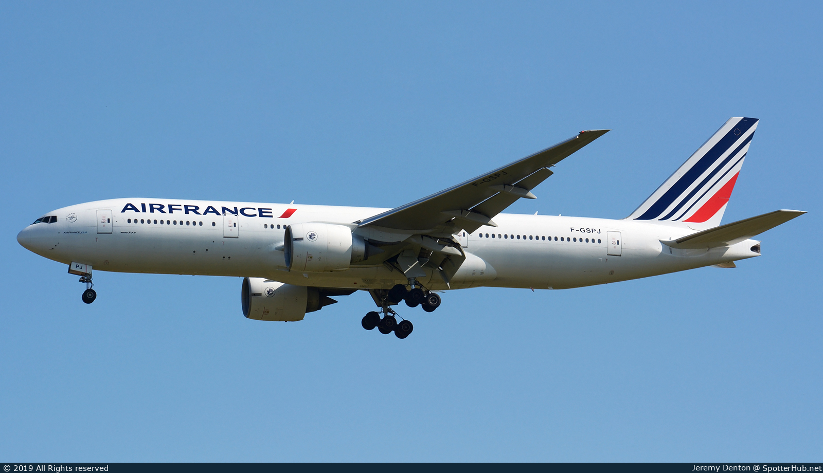 Photo of F-GSPJ - Boeing 777-228(ER) operated by Air France