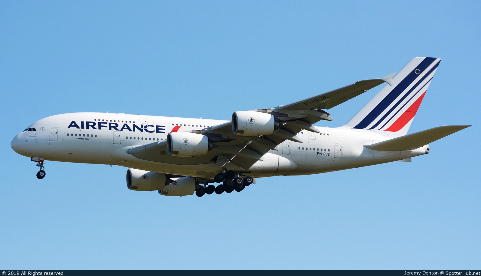 Photo of F-HPJE - Airbus A380-861 operated by Air France