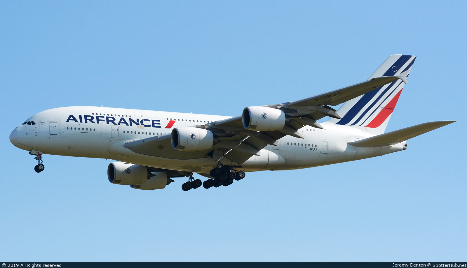 Photo of F-HPJJ - Airbus A380-861 operated by Air France