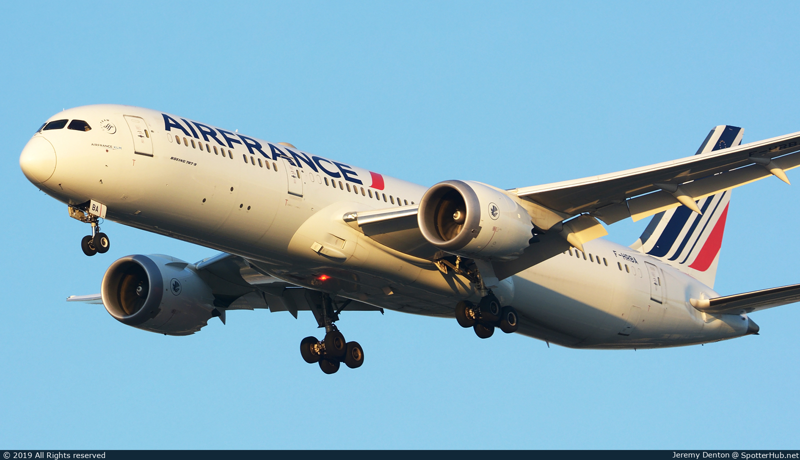 Photo of F-HRBA - Boeing 787-9 Dreamliner operated by Air France