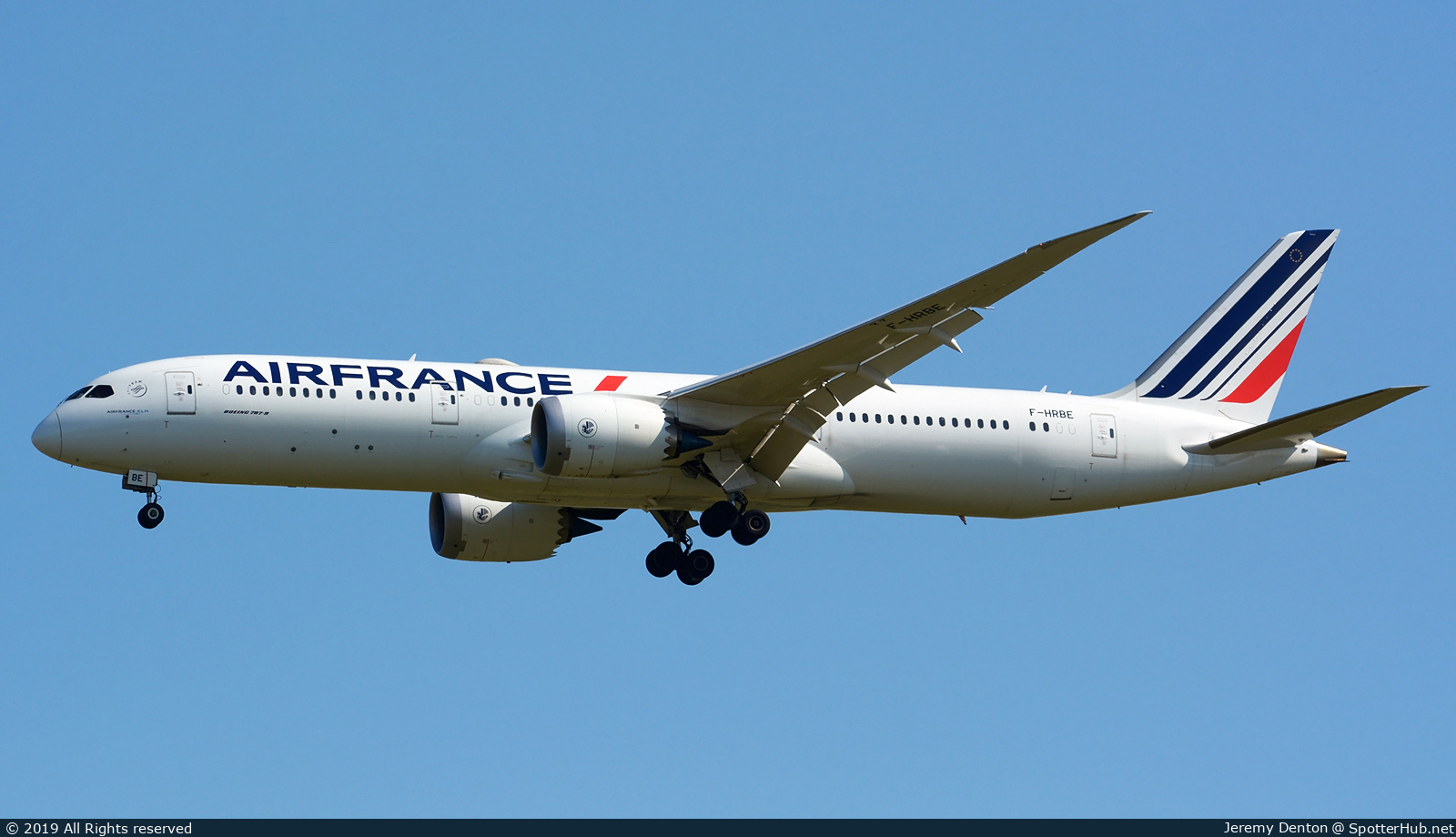 Photo of F-HRBE - Boeing 787-9 Dreamliner operated by Air France