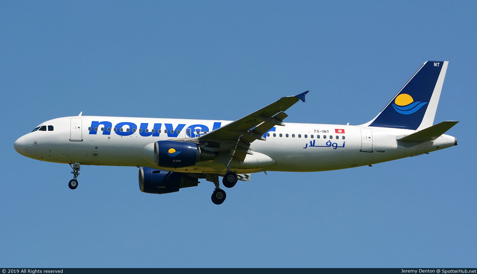 Photo of TS-INT - Airbus A320-214 operated by Nouvelair
