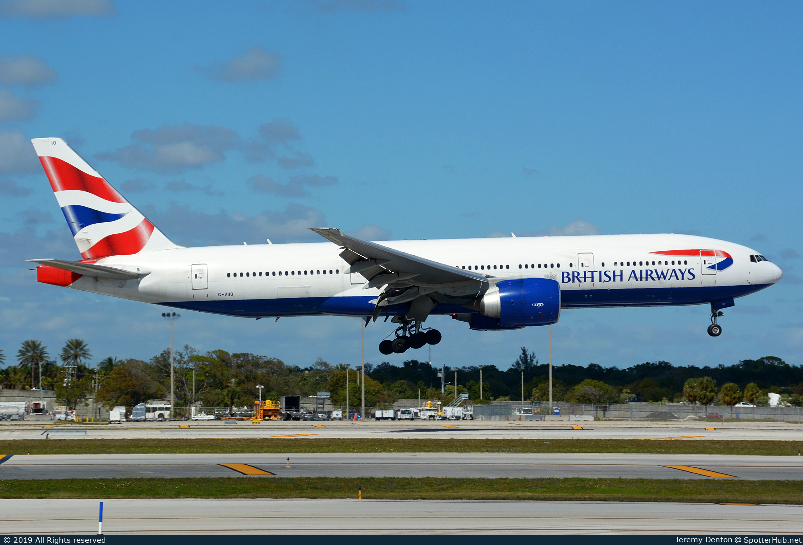 Photo of G-VIIO - Boeing 777-236(ER) operated by British Airways