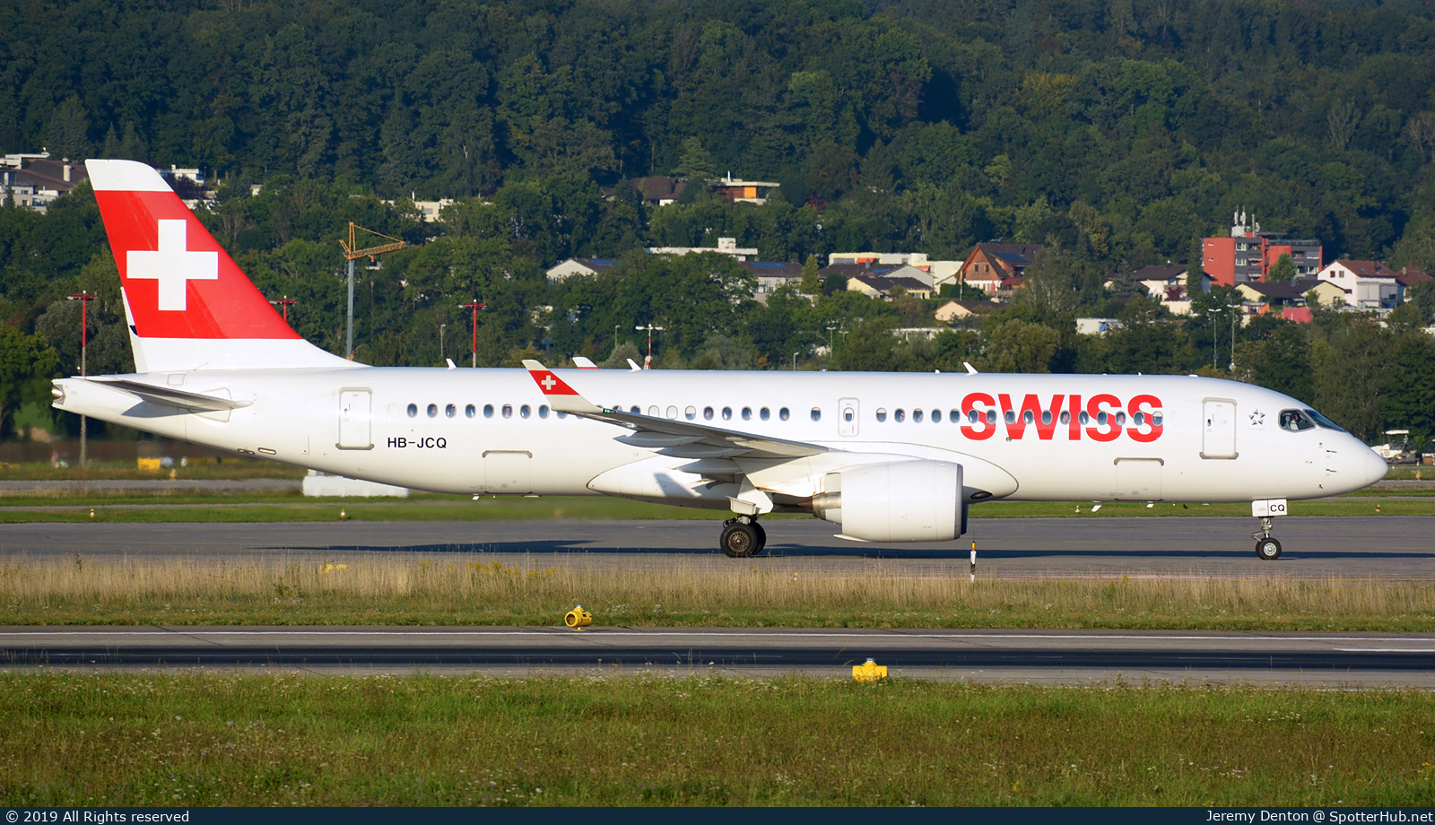 Photo of HB-JCQ - Airbus A220-300 operated by Swiss International Air Lines