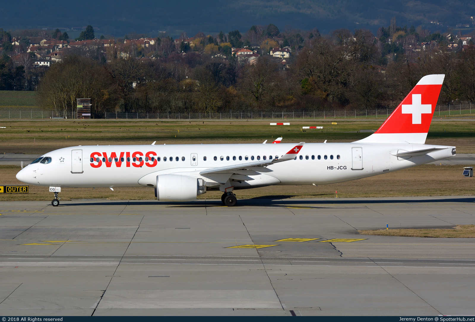 Photo of HB-JCG - Airbus A220-300 operated by Swiss International Air Lines