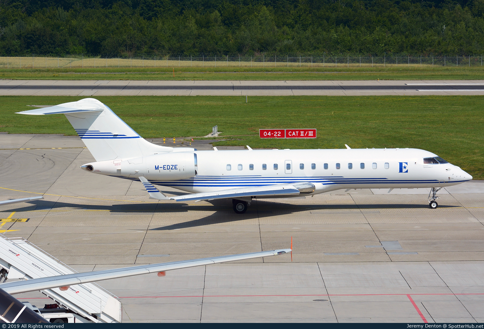 Photo of M-EDZE - Bombardier Global Express operated by Gama Aviation UK