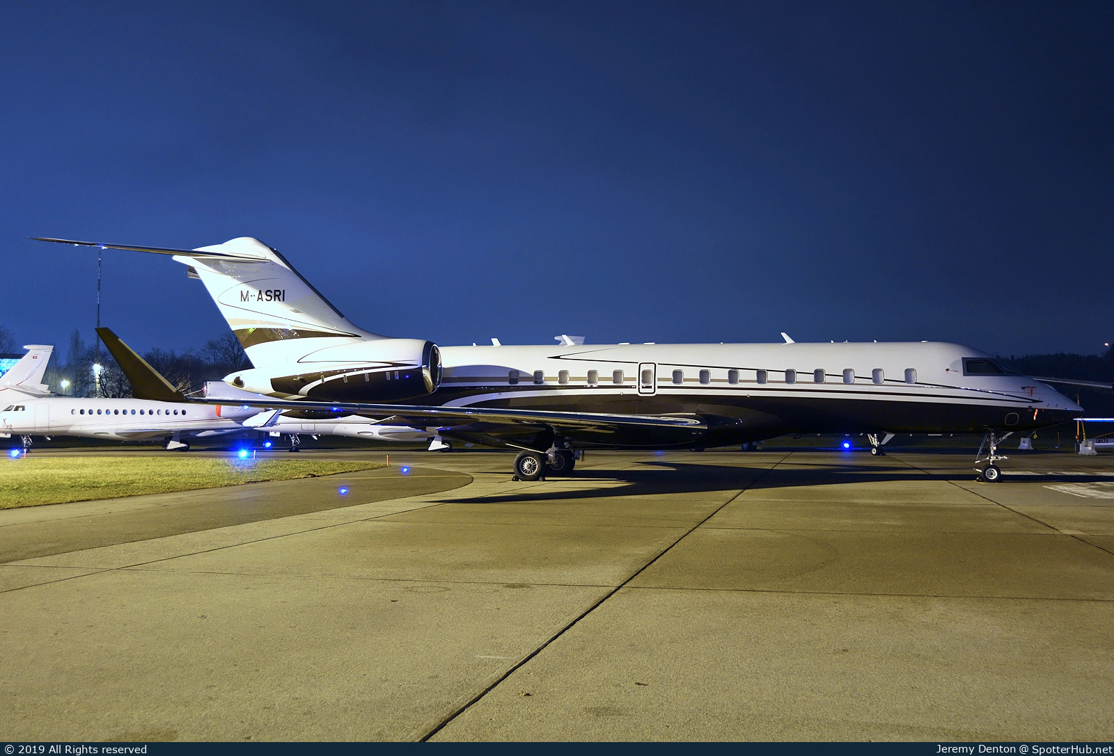 Photo of M-ASRI - Bombardier Global Express XRS operated by Orascom Aviation
