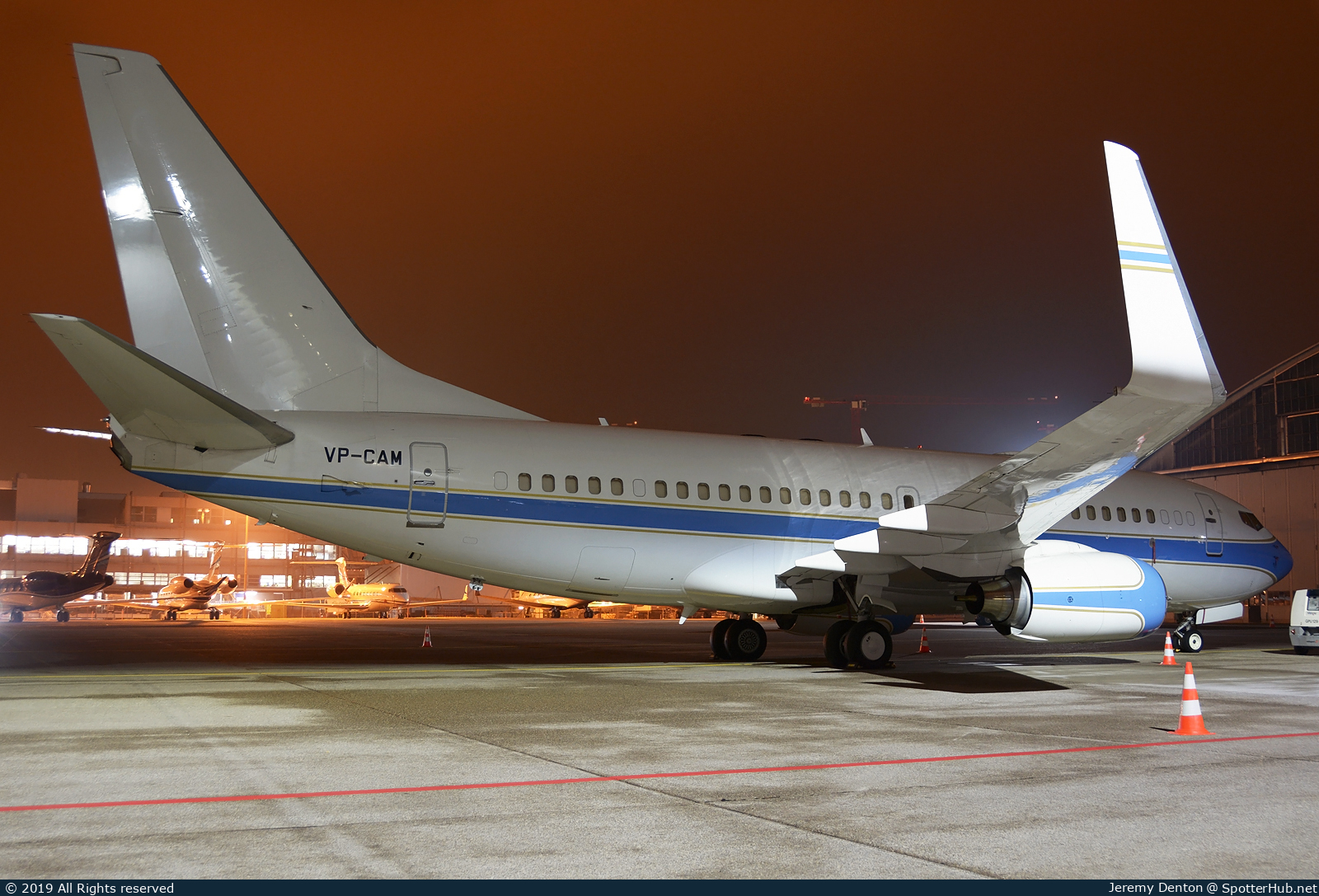 Photo of VP-CAM - Boeing 737-7KK(BBJ) operated by Private