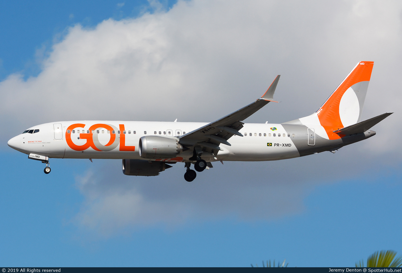 Photo of PR-XMD - Boeing 737 MAX 8 operated by GOL Linhas Aéreas