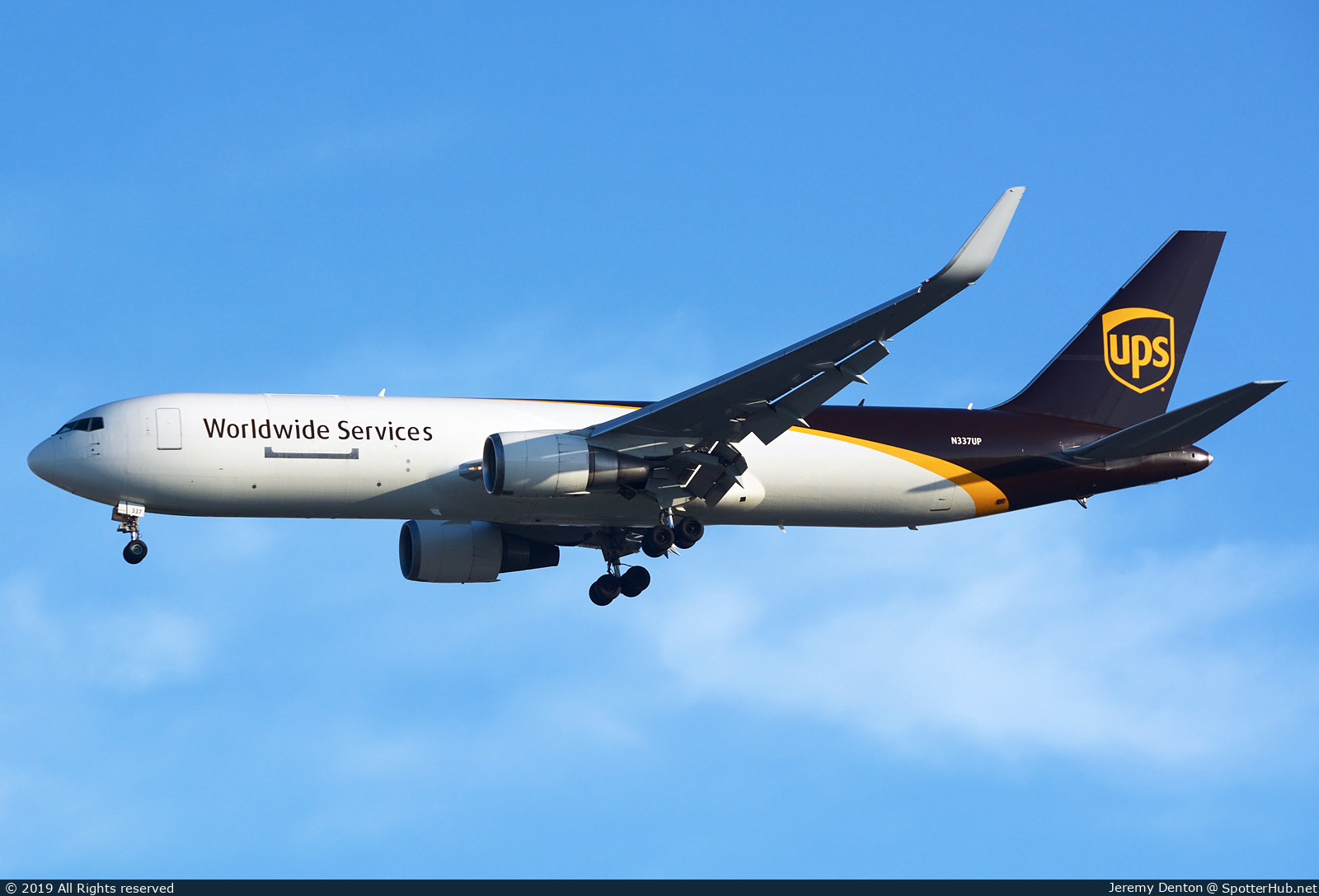 Photo of N337UP - Boeing 767-34AF operated by UPS United Parcel Service