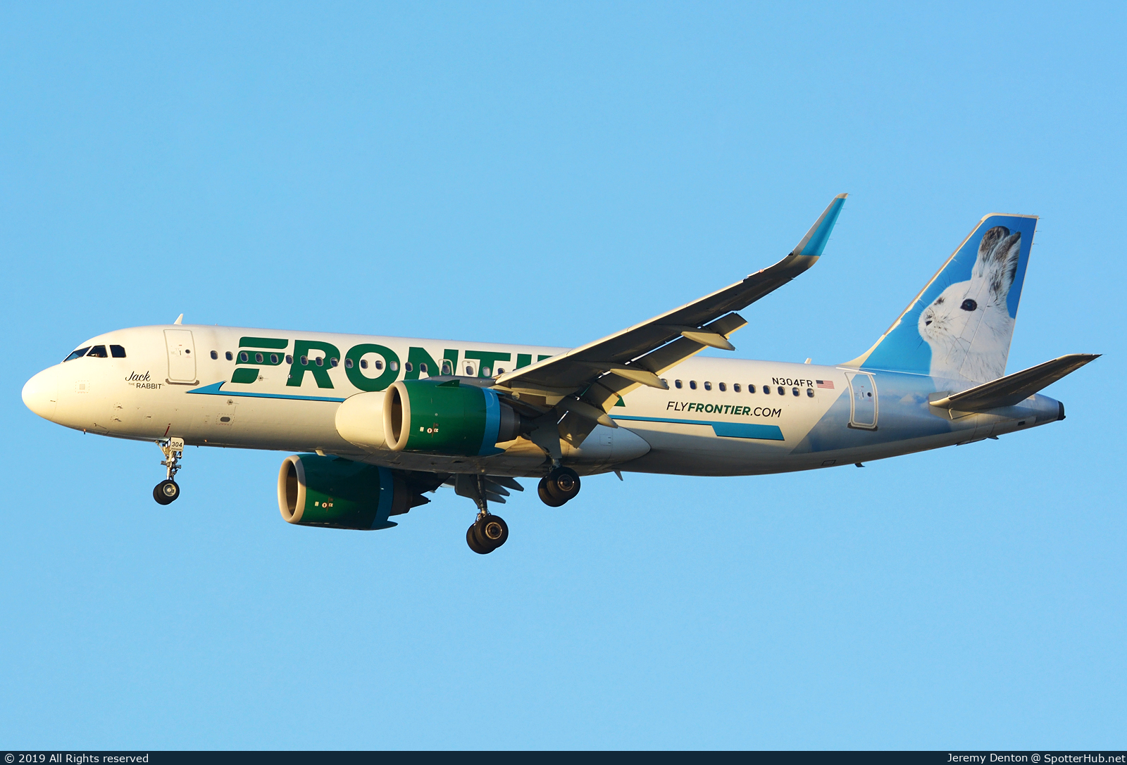 Photo of N304FR - Airbus A320-251N operated by Frontier Airlines