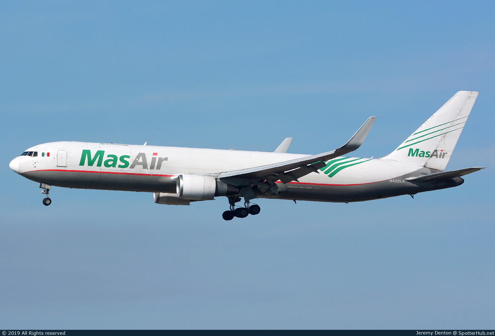 Photo of N420LA - Boeing 767-316F operated by MAS Air Cargo