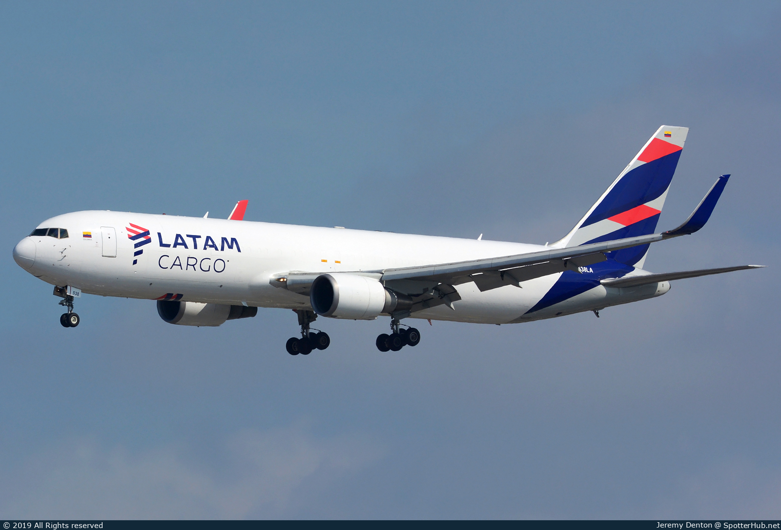 Photo of N538LA - Boeing 767-316(ER)(BCF) operated by LATAM Cargo Colombia