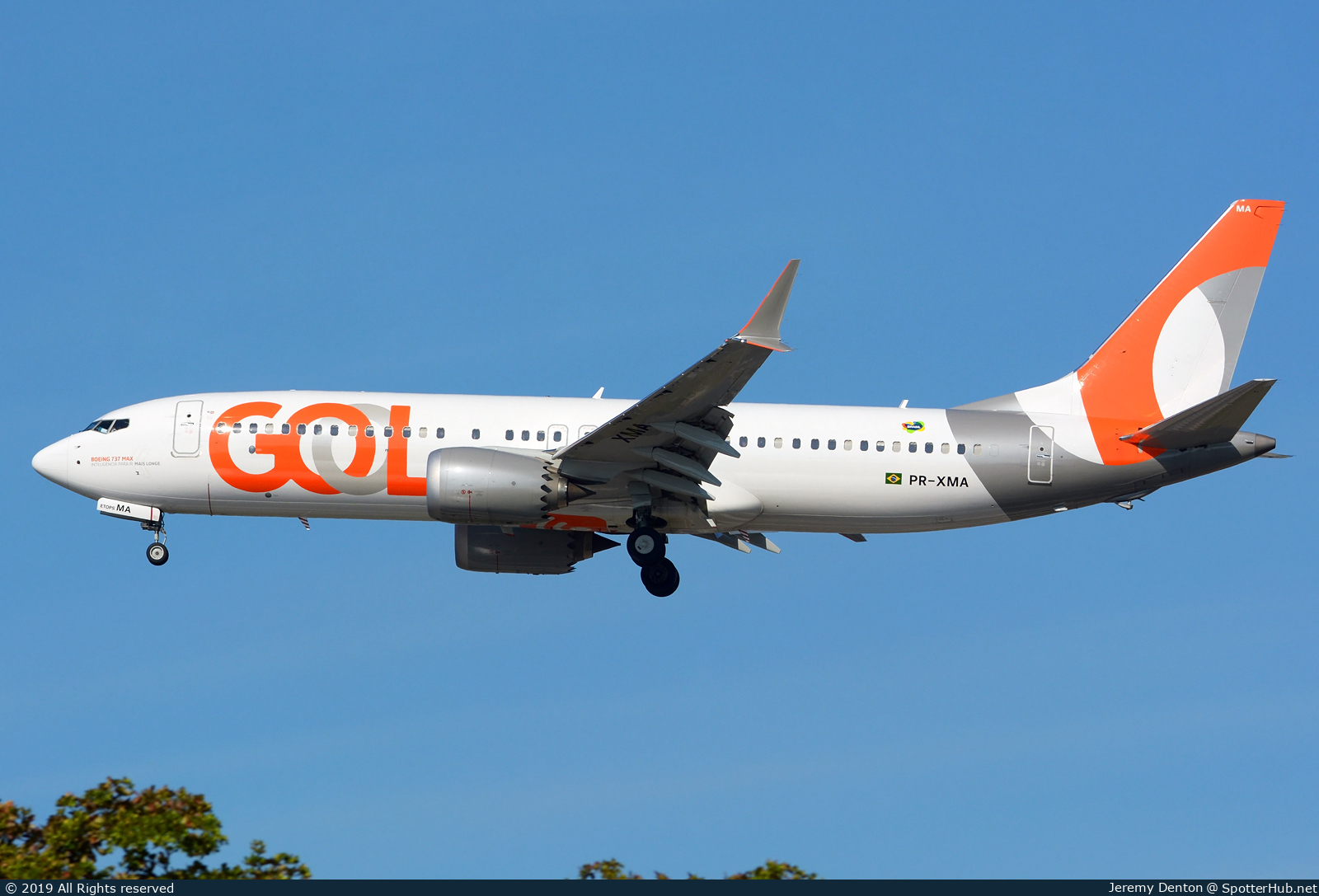 Photo of PR-XMA - Boeing 737 MAX 8 operated by GOL Linhas Aéreas