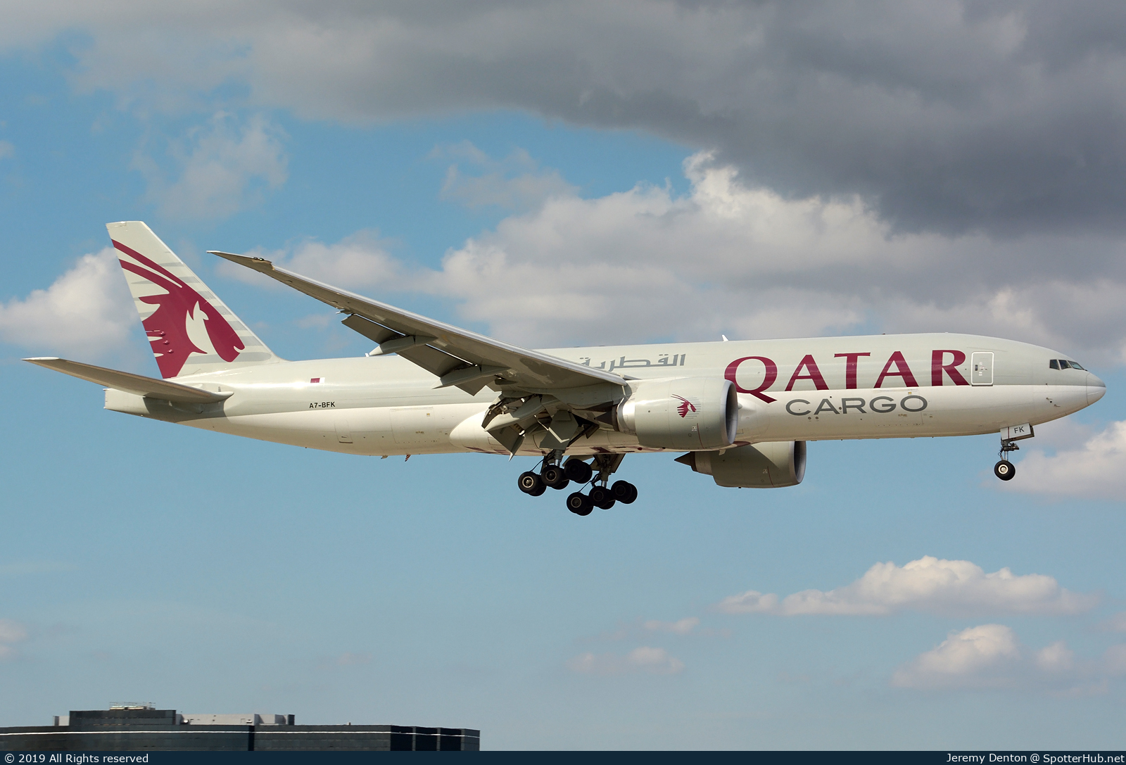 Photo of A7-BFK - Boeing 777-FDZ operated by Qatar Airways Cargo