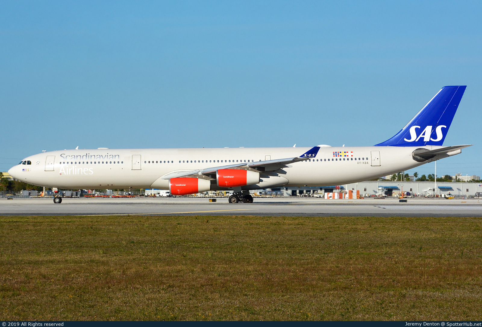 Photo of OY-KBA - Airbus A340-313 operated by SAS Scandinavian Airlines