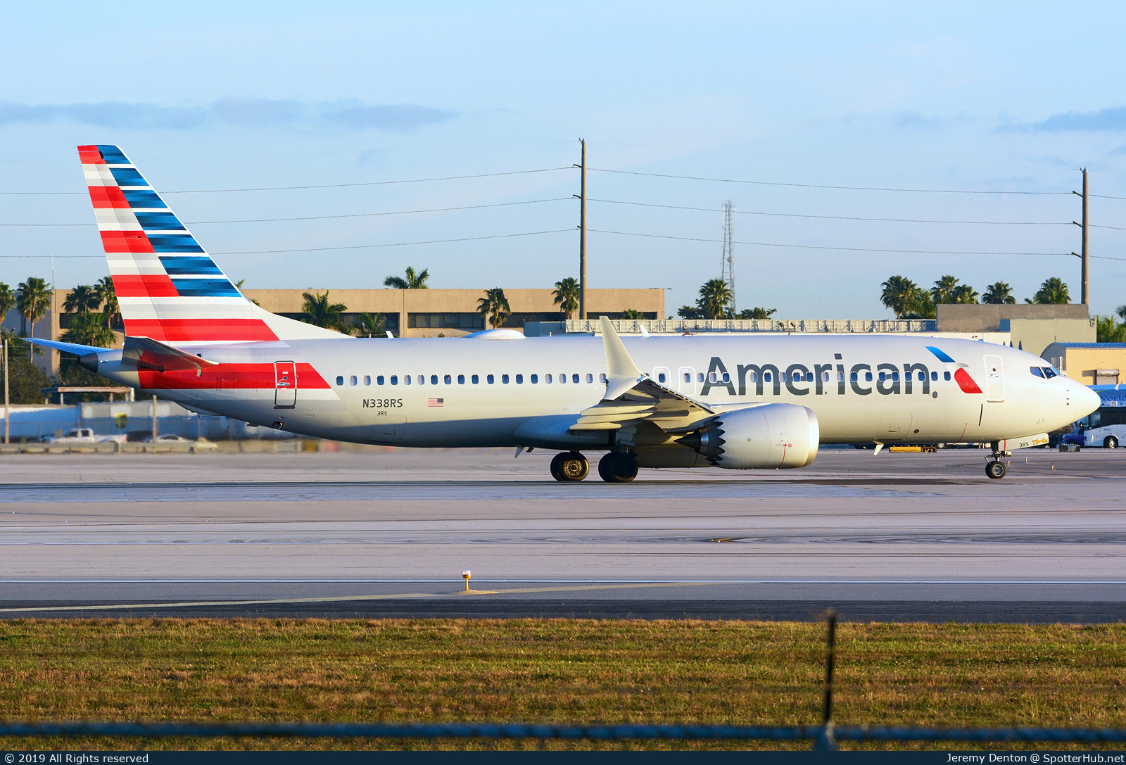 Photo of N338RS - Boeing 737 MAX 8 operated by American Airlines