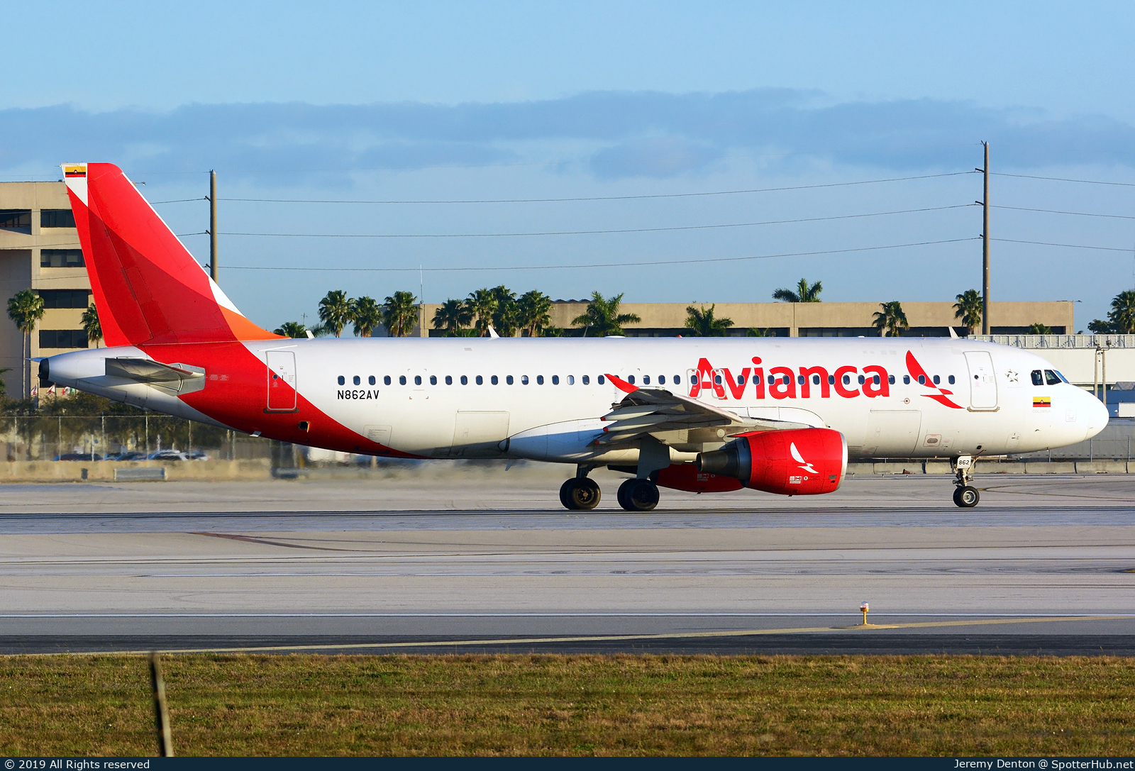 Photo of N862AV - Airbus A320-214 operated by Avianca