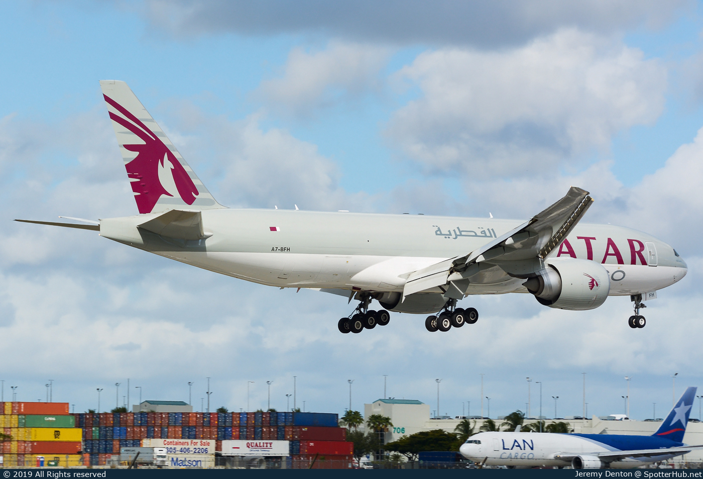 Photo of A7-BFH - Boeing 777-FDZ operated by Qatar Airways Cargo