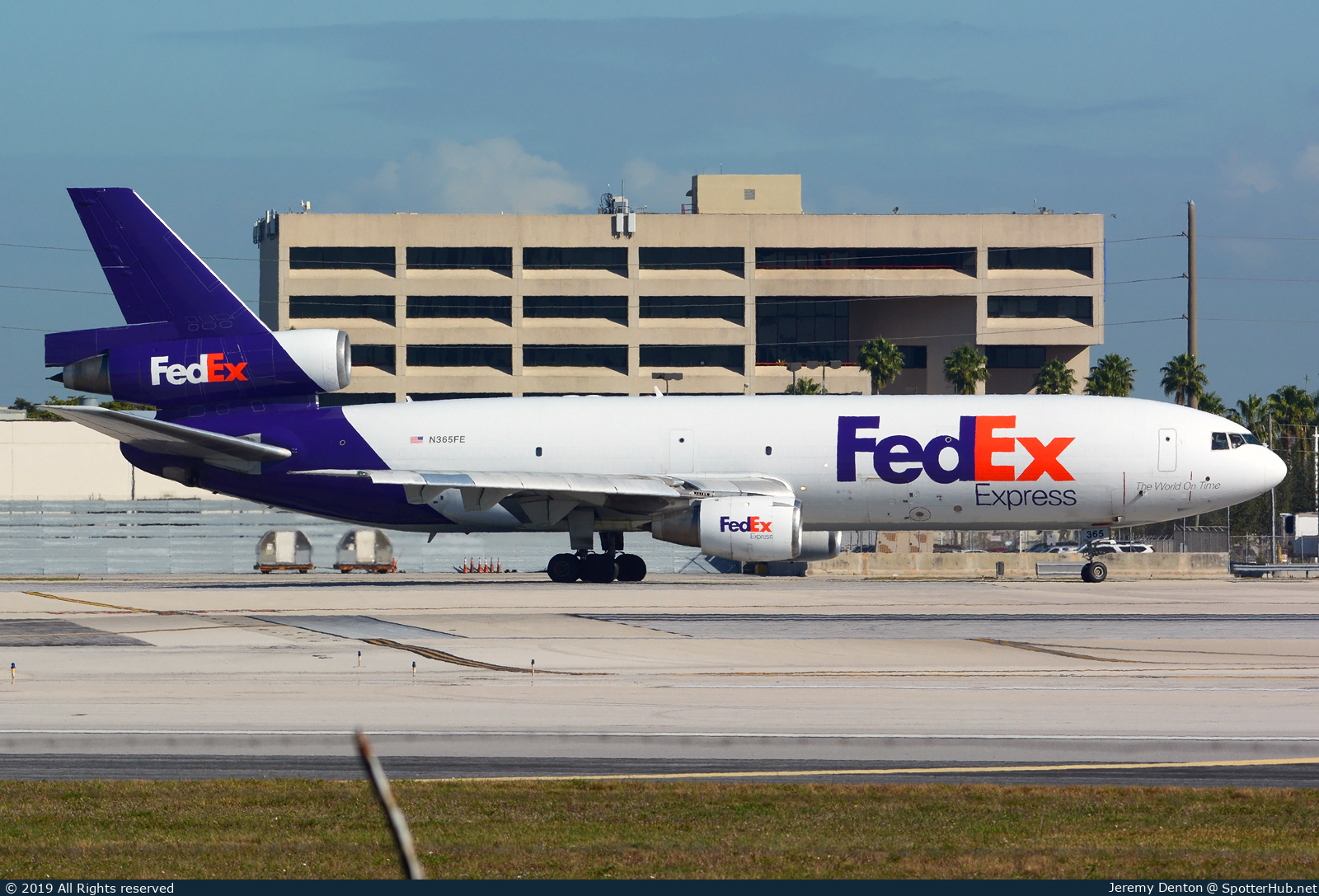 Photo of N365FE - McDonnell Douglas MD-10-10(F) operated by FedEx