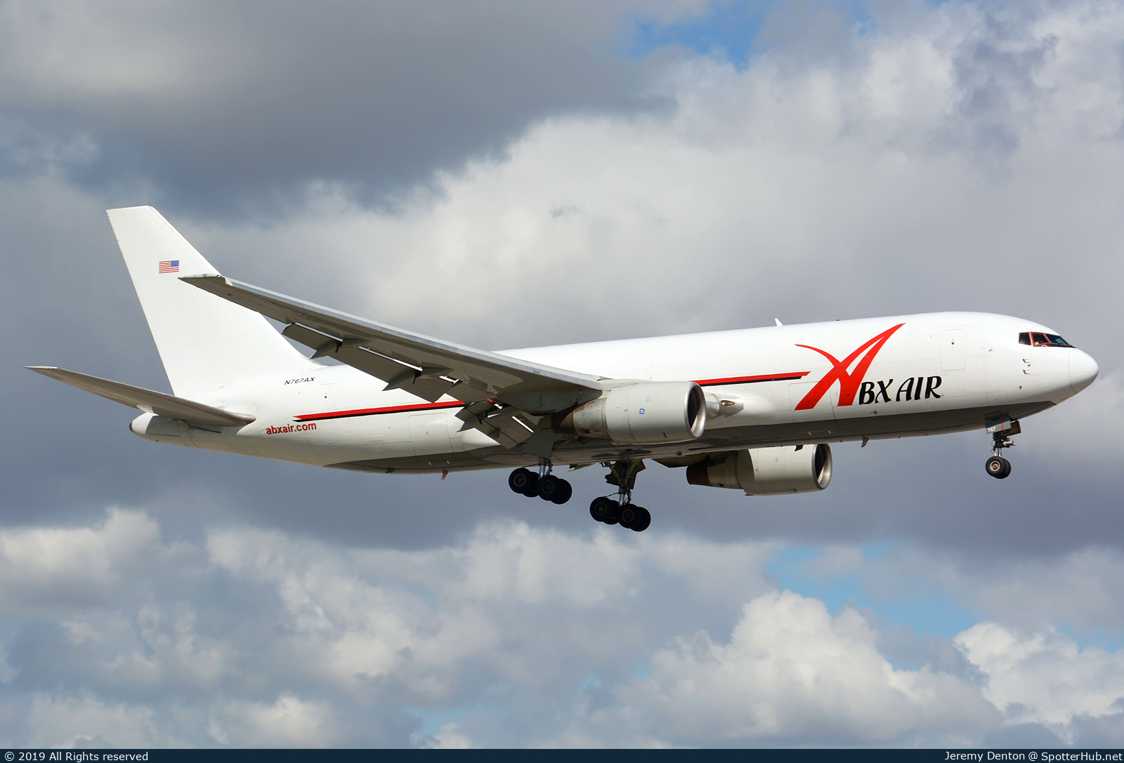 Photo of N767AX - Boeing 767-281(BDSF) operated by ABX Air