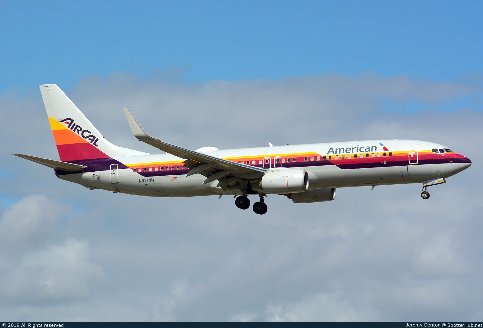 Photo of N917NN - Boeing 737-823 operated by American Airlines