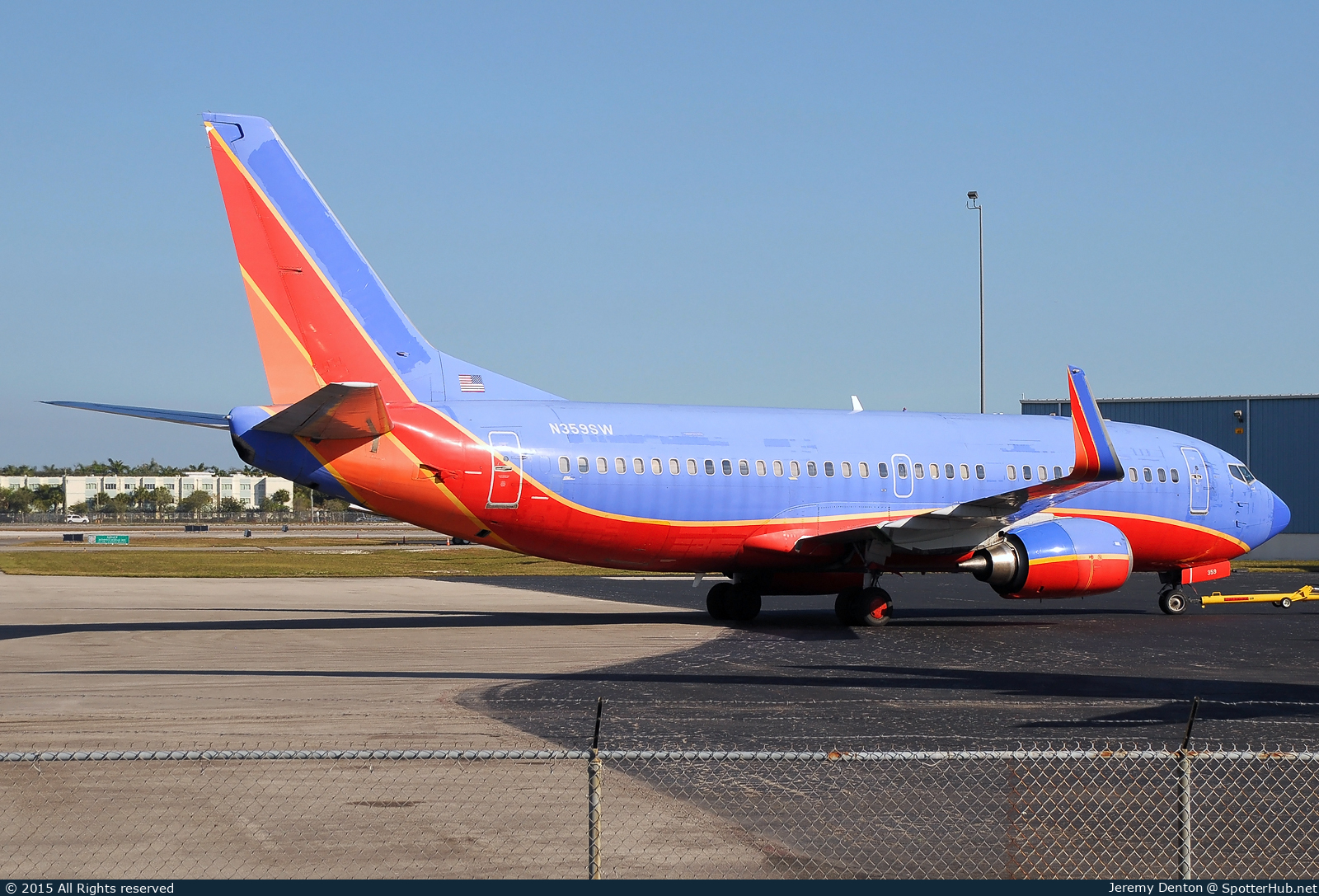 Photo of N359SW - Boeing 737-3H4 operated by Southwest Airlines