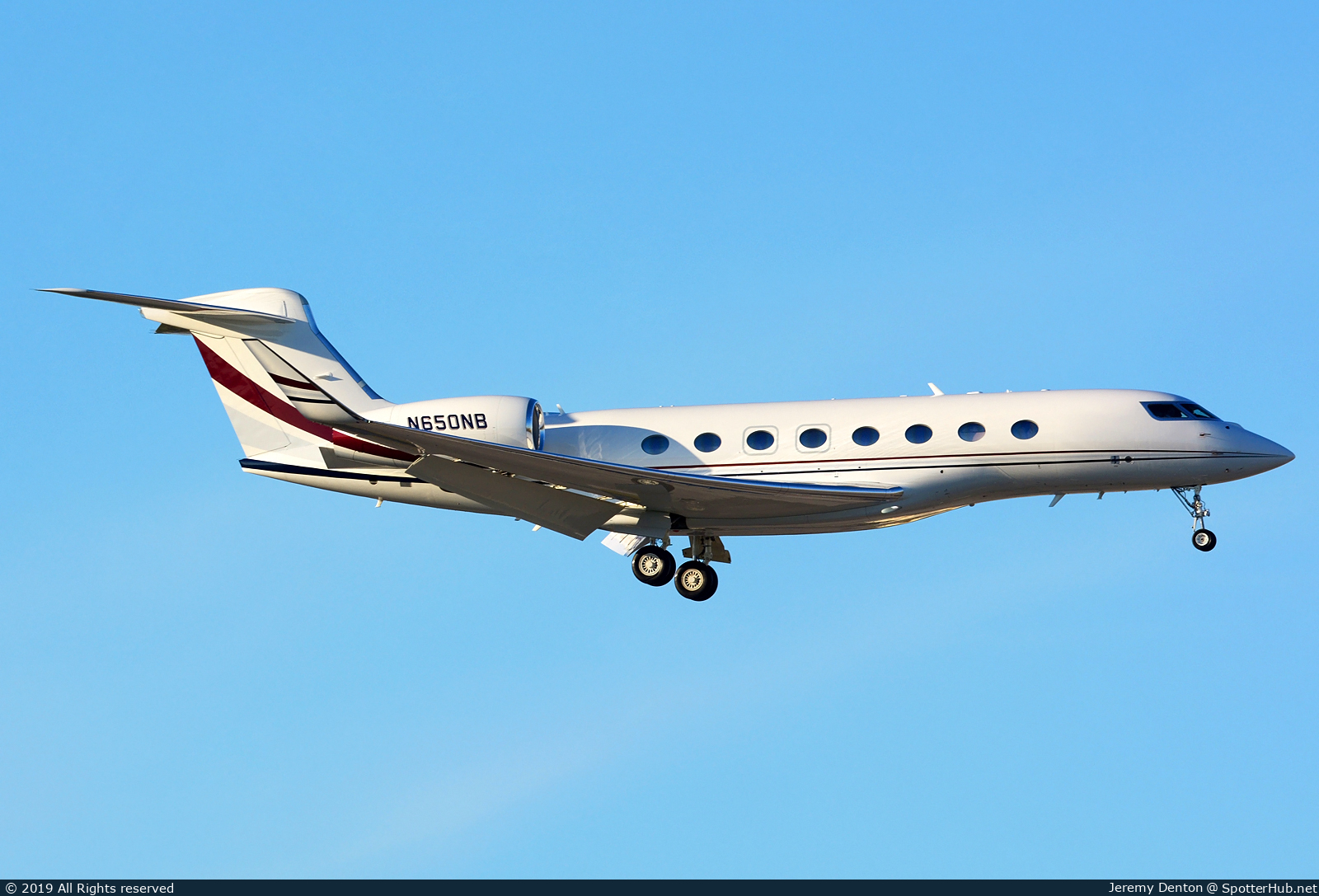 Photo of N650NB - Gulfstream G650 operated by Jet Aviation Flight Services