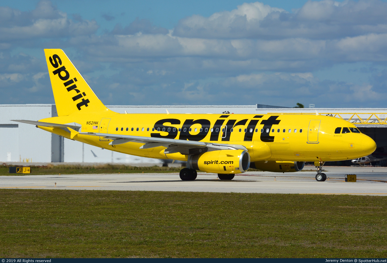Photo of N521NK - Airbus A319-132 operated by Spirit Airlines