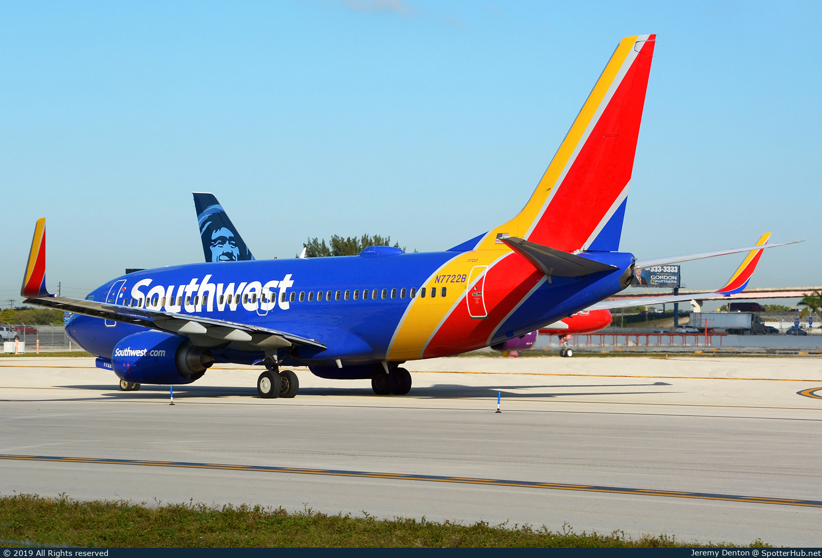 Photo of N7722B - Boeing 737-76N operated by Southwest Airlines