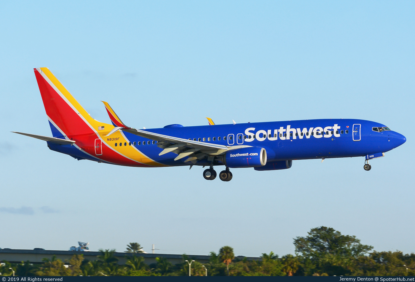 Photo of N8319F - Boeing 737-8H4 operated by Southwest Airlines