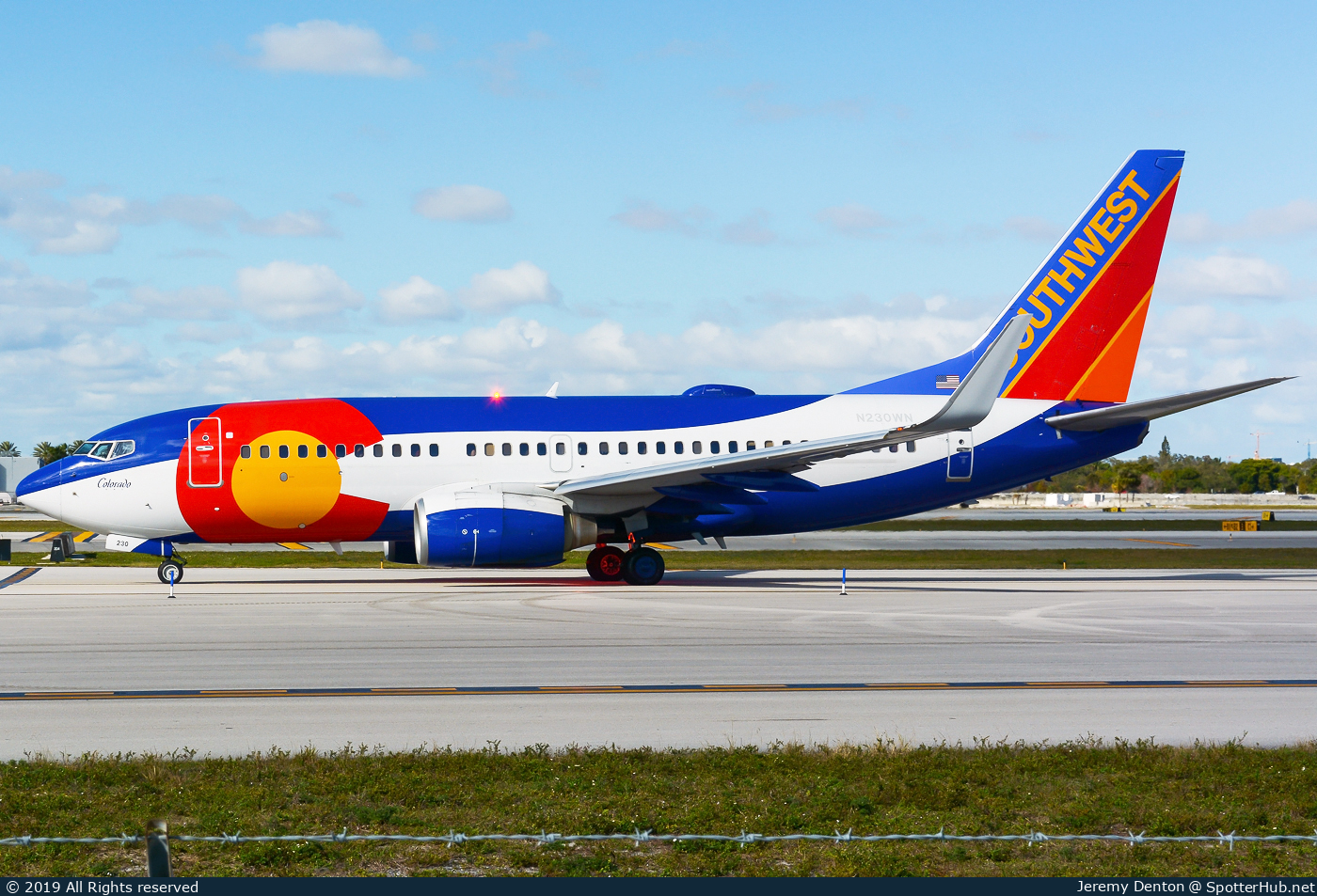 Photo of N230WN - Boeing 737-7H4 operated by Southwest Airlines