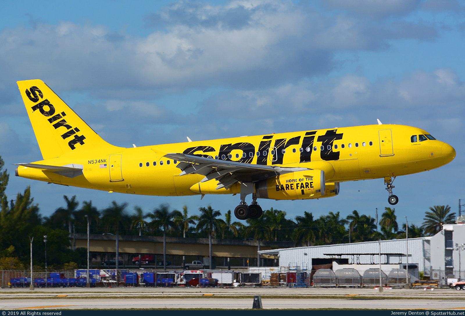 Photo of N534NK - Airbus A319-132 operated by Spirit Airlines
