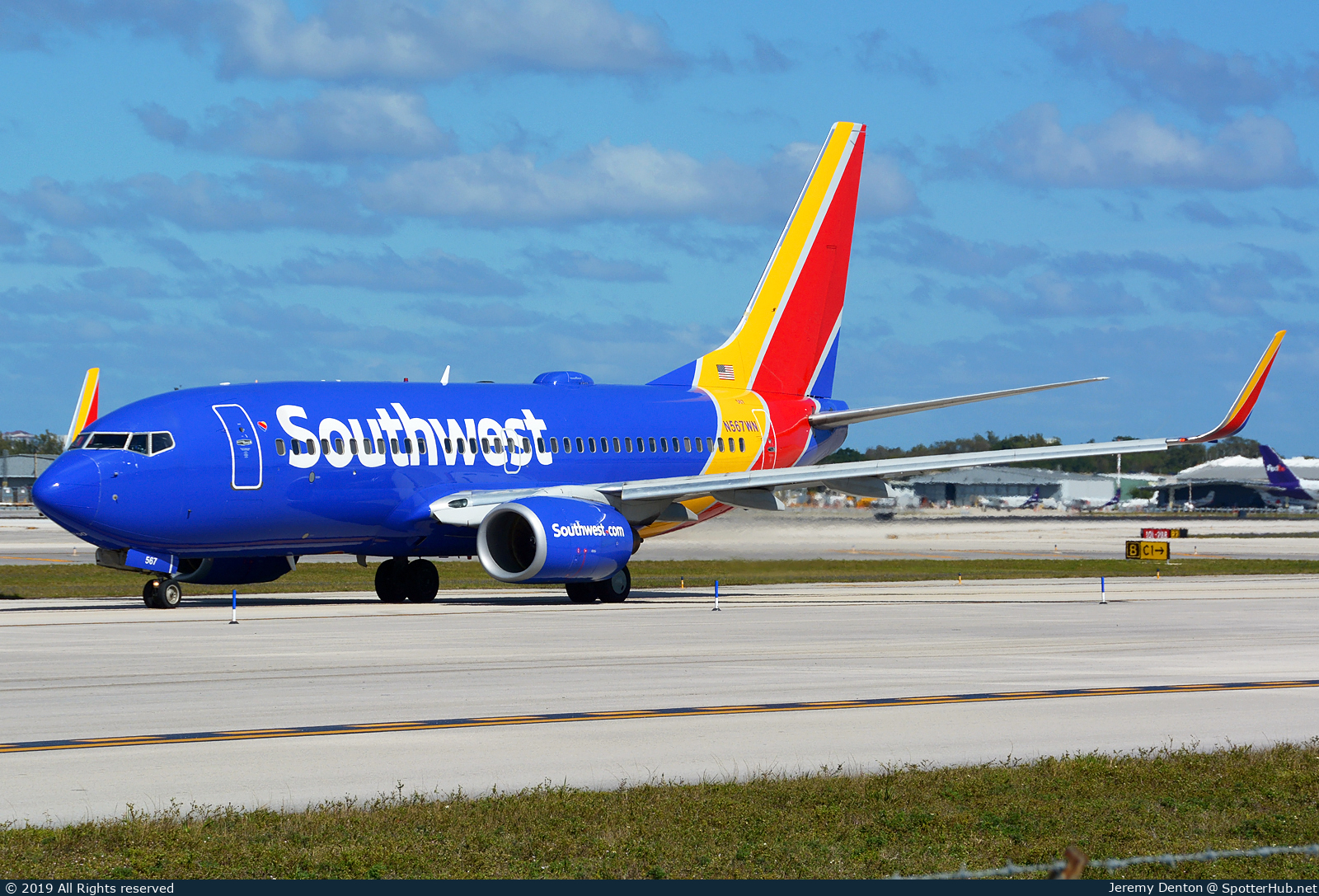 Photo of N567WN - Boeing 737-7CT operated by Southwest Airlines