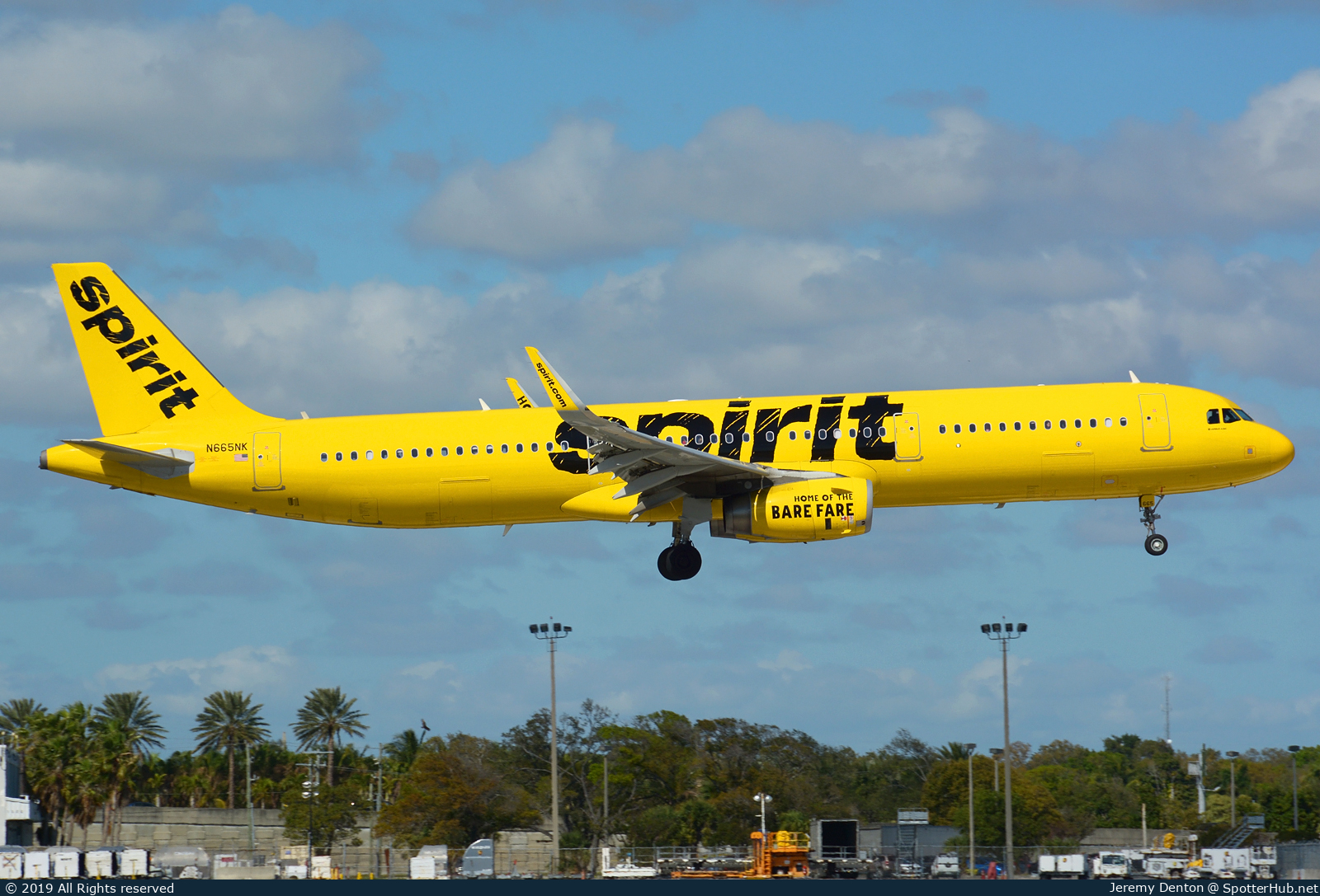 Photo of N665NK - Airbus A321-231 operated by Spirit Airlines