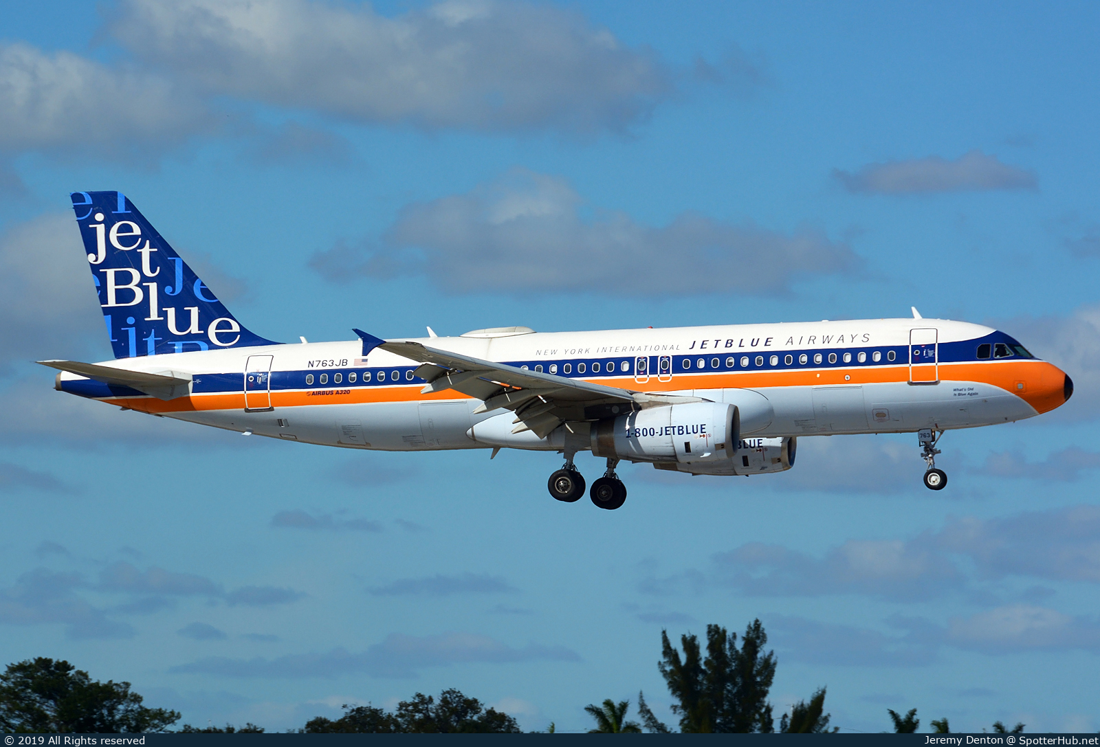 Photo of N763JB - Airbus A320-232 operated by jetBlue Airways