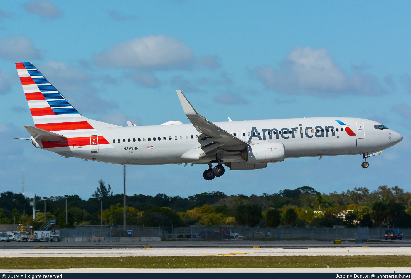 Photo of N899NN - Boeing 737-823 operated by American Airlines