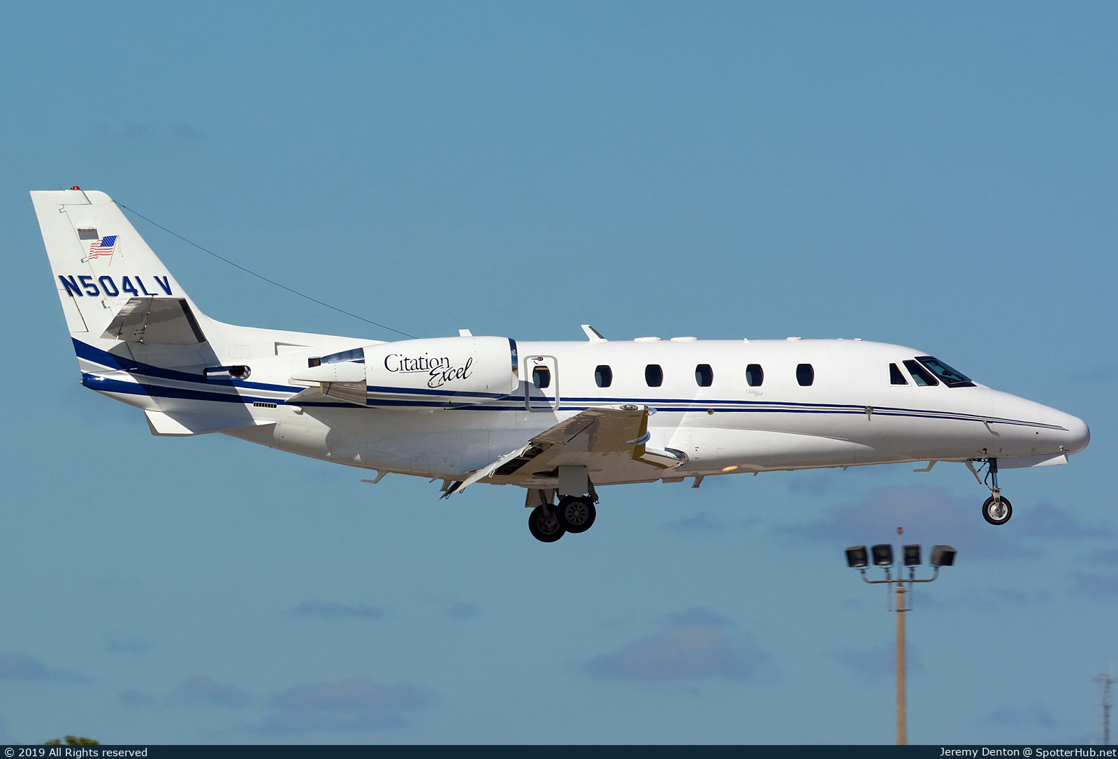 Photo of N504LV - Cessna 560XL Citation Excel operated by LJ Aviation