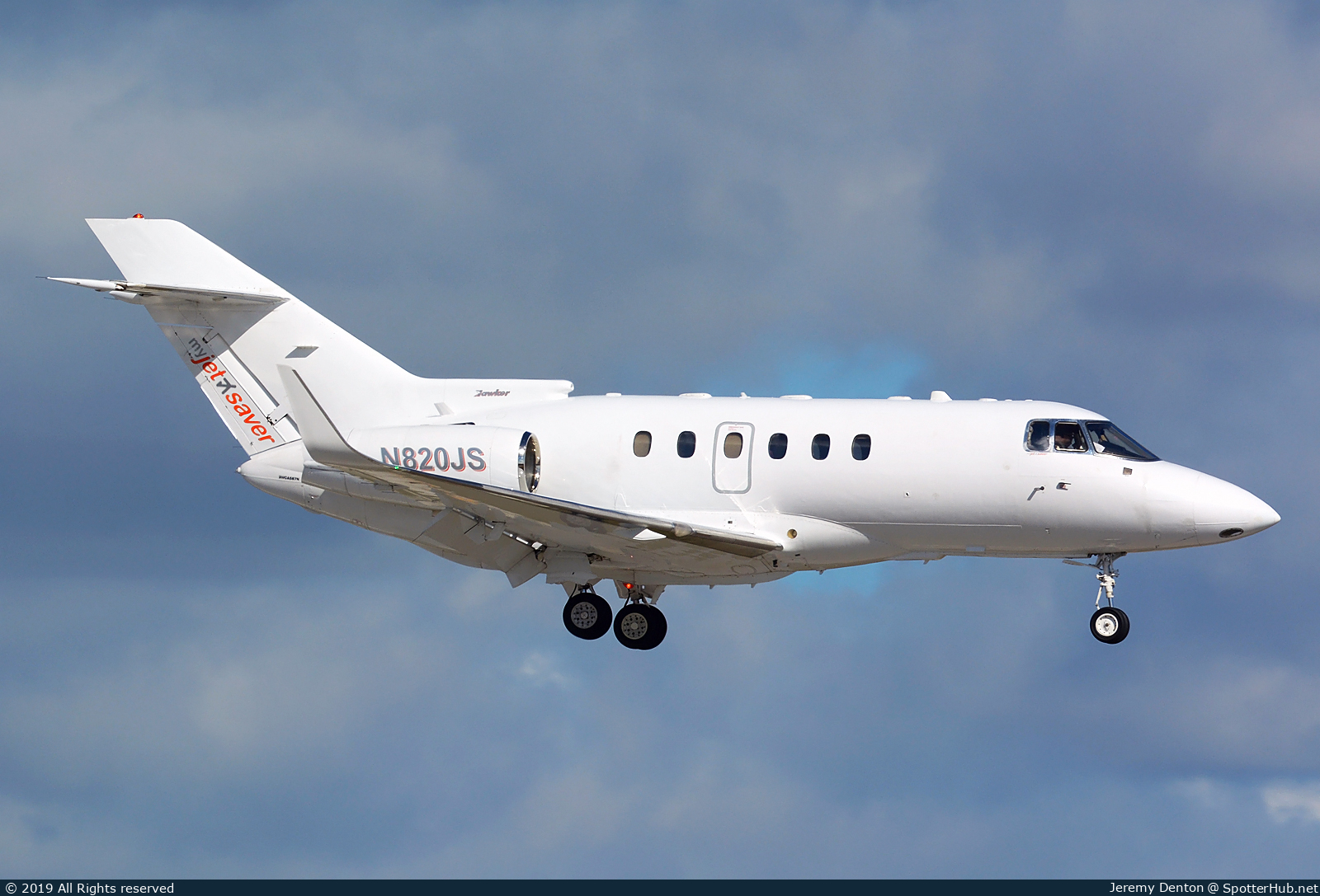 Photo of N820JS - Hawker Beechcraft 800XP operated by My Jet Saver