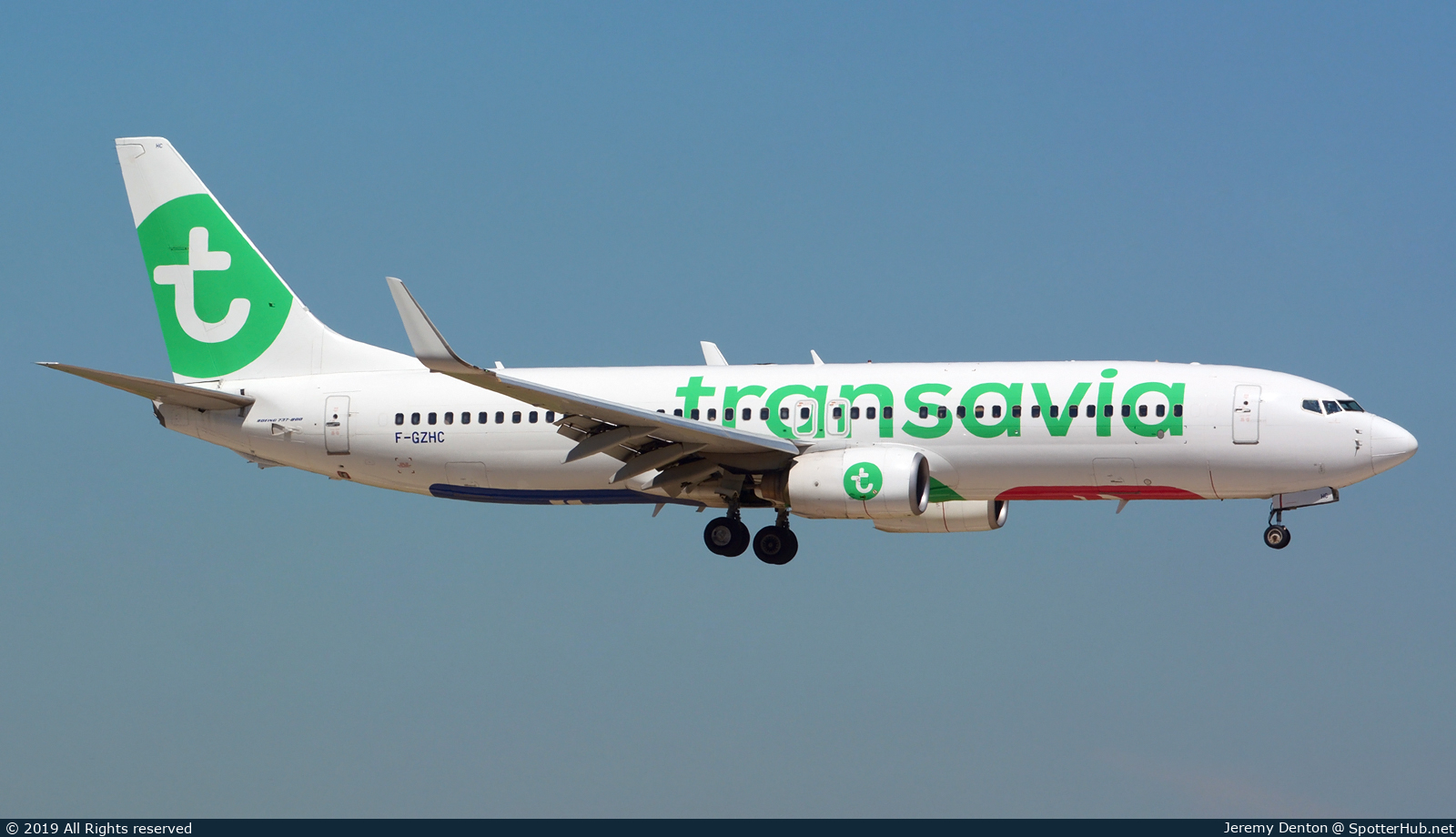 Photo of F-GZHC - Boeing 737-8K2 operated by Transavia France