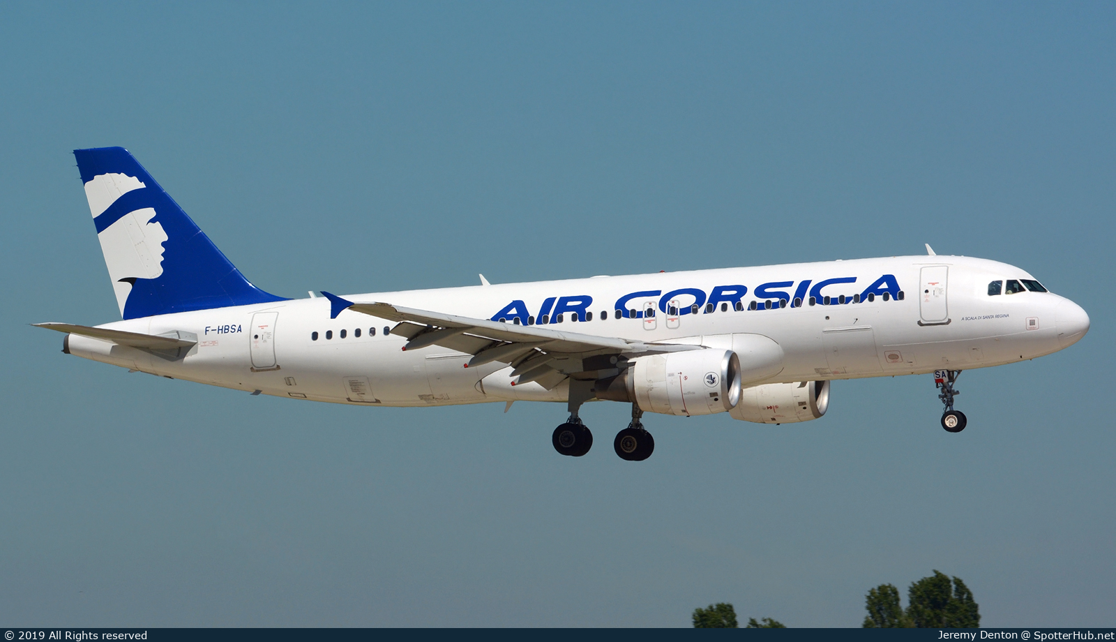 Photo of F-HBSA - Airbus A320-216 operated by Air Corsica