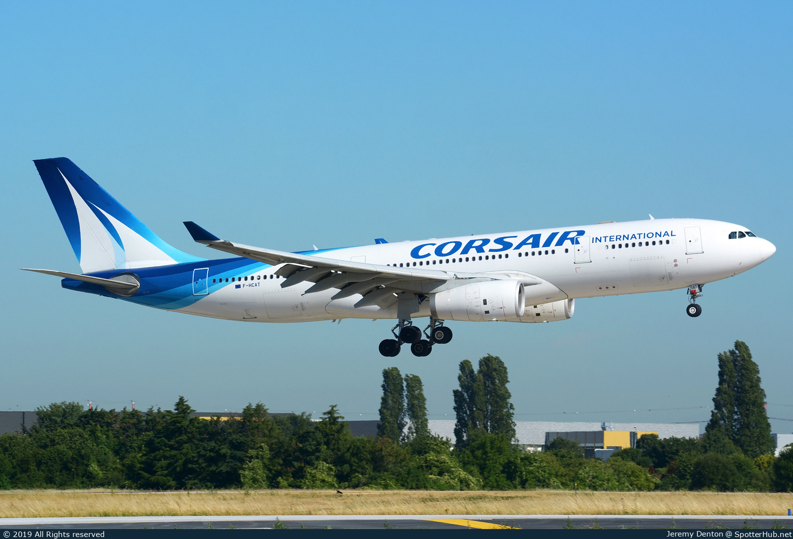 Photo of F-HCAT - Airbus A330-243 operated by Corsair
