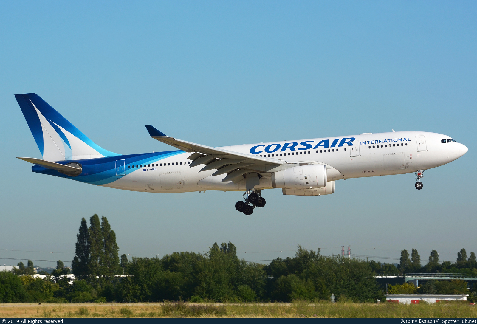 Photo of F-HBIL - Airbus A330-243 operated by Corsair