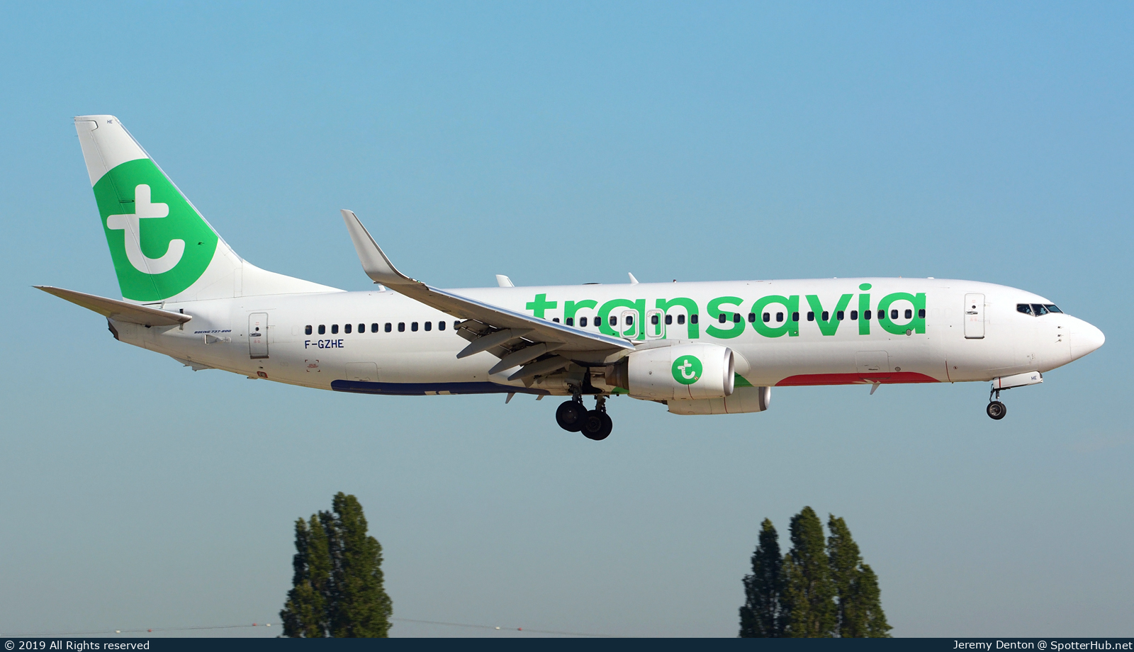 Photo of F-GZHE - Boeing 737-8K2 operated by Transavia France